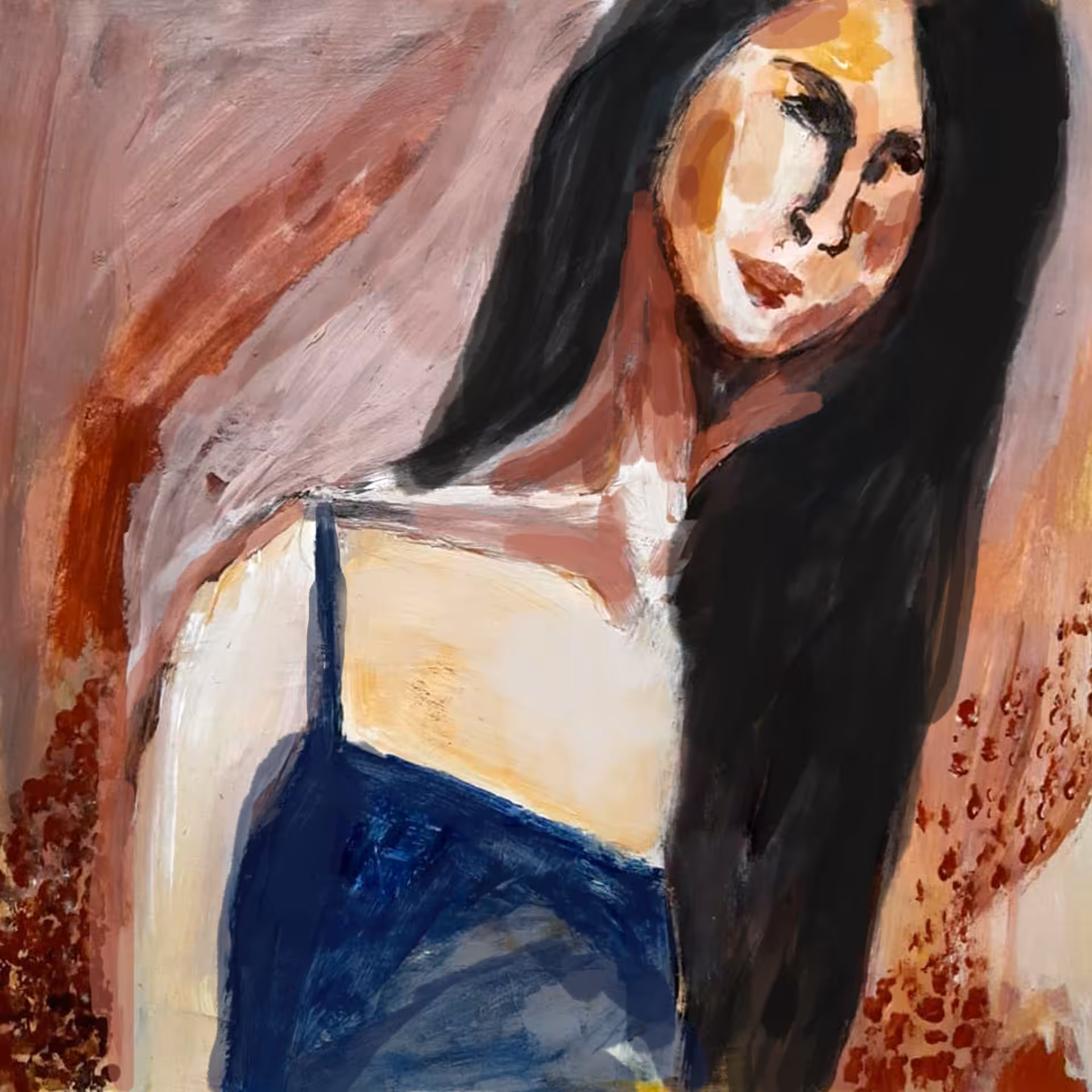 The Blue Girl