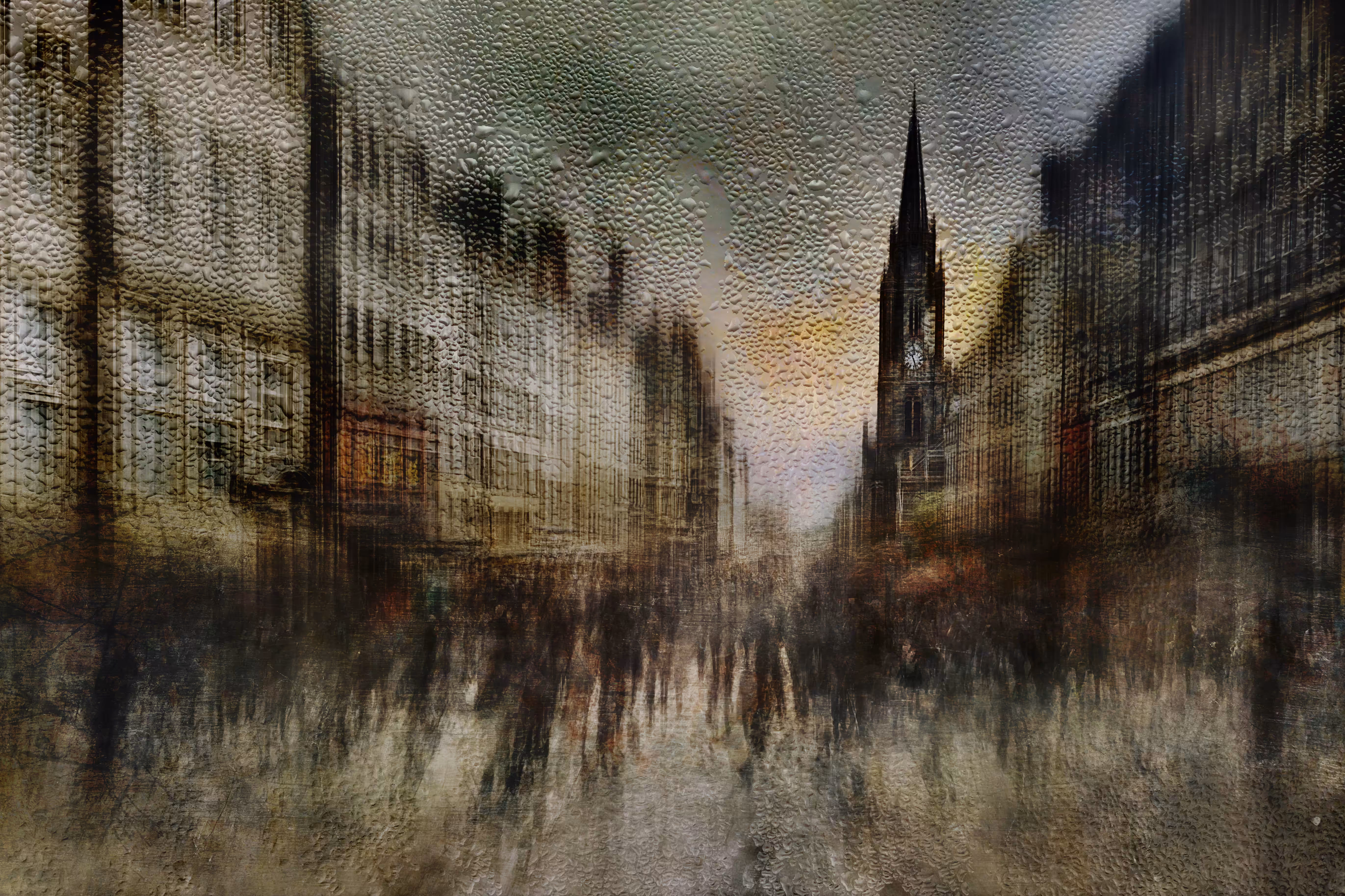 Another rainy day in Edinburgh