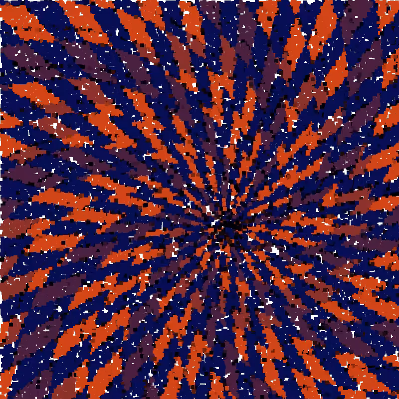 Mosaic or stained glass drops #14
