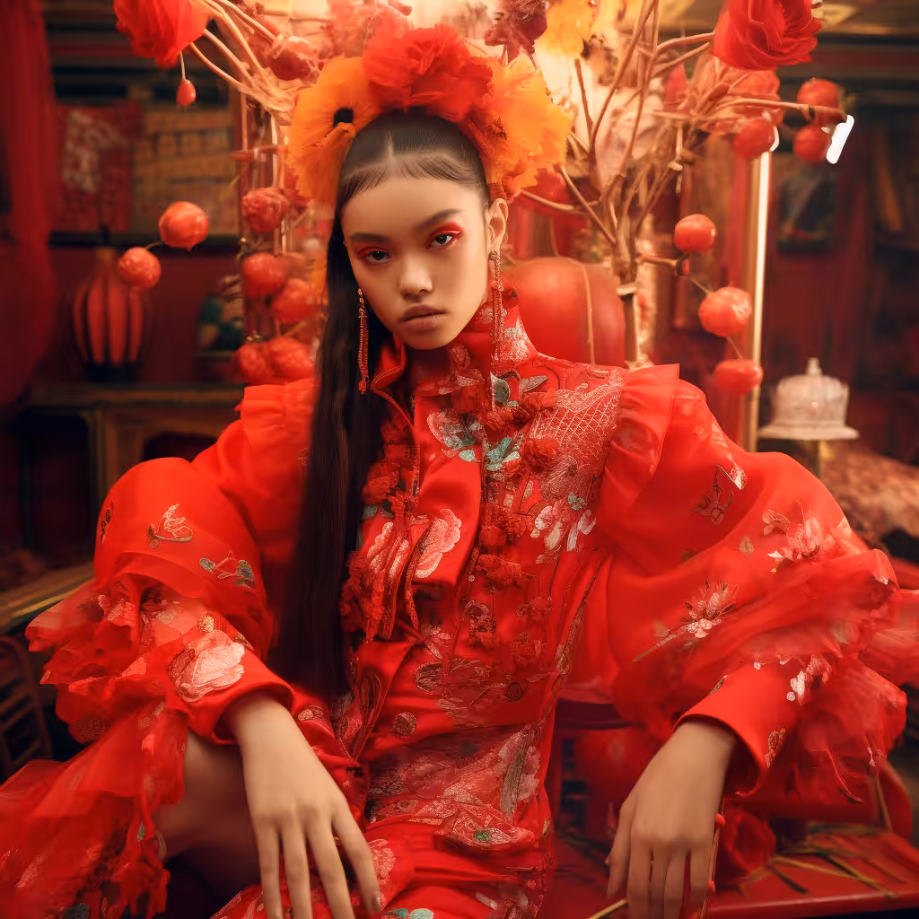 Lady in Red