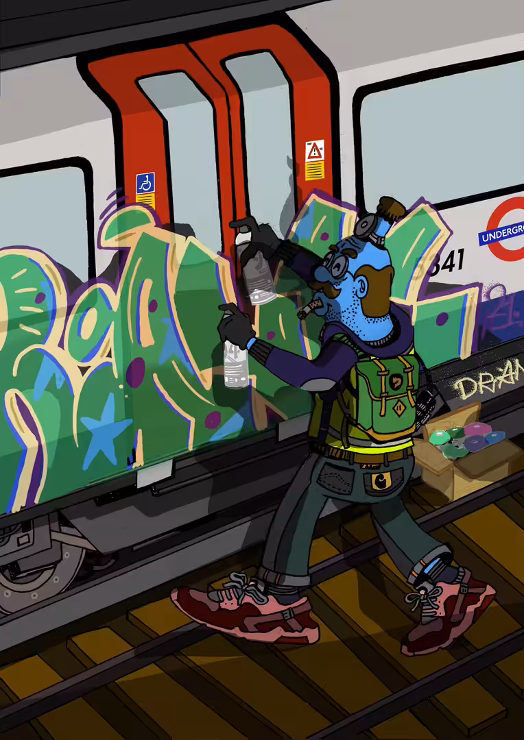 Bombing the Underground #04 // London Underground