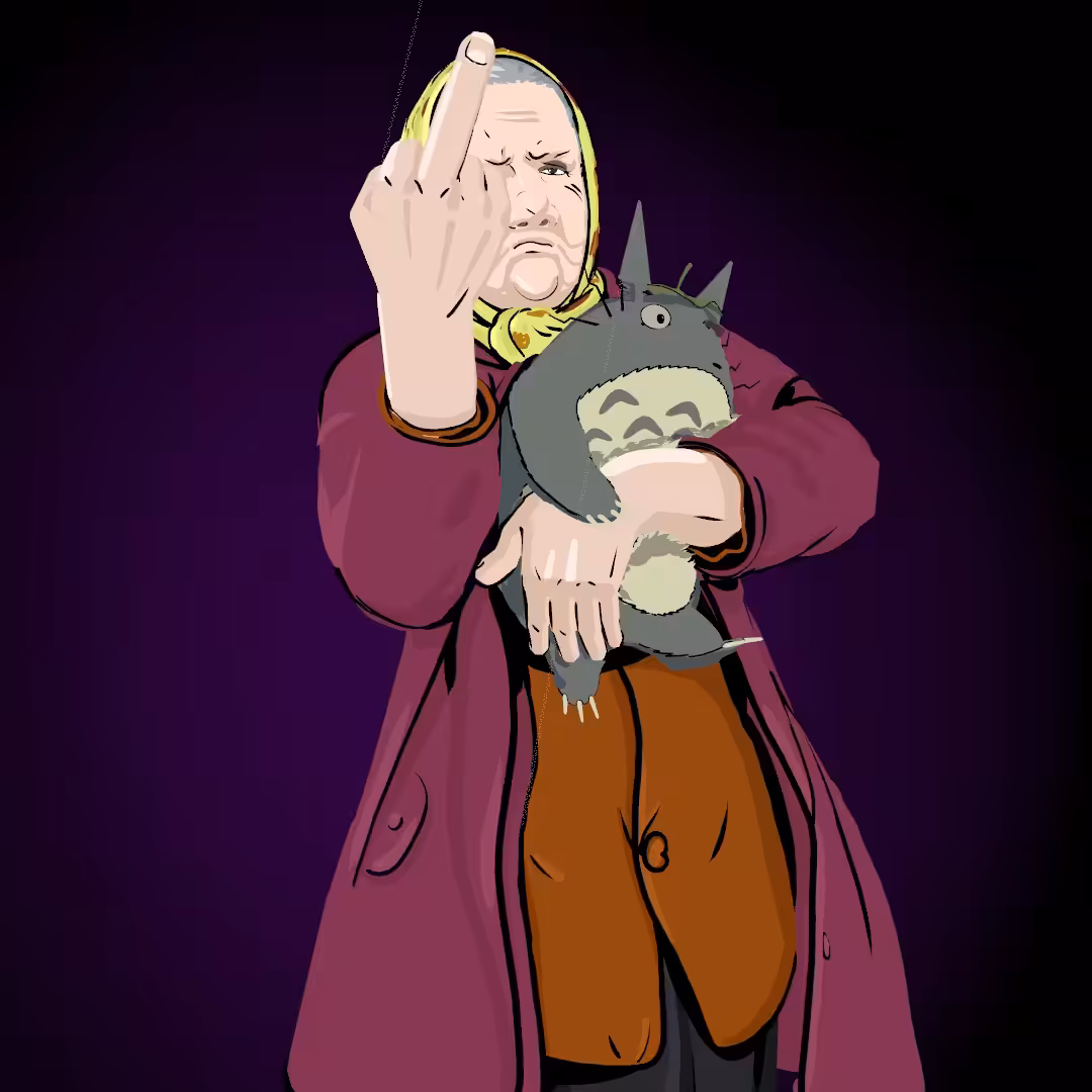 GRANNY RIOT: Totoro Granny