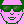 just a face with sunglasses 