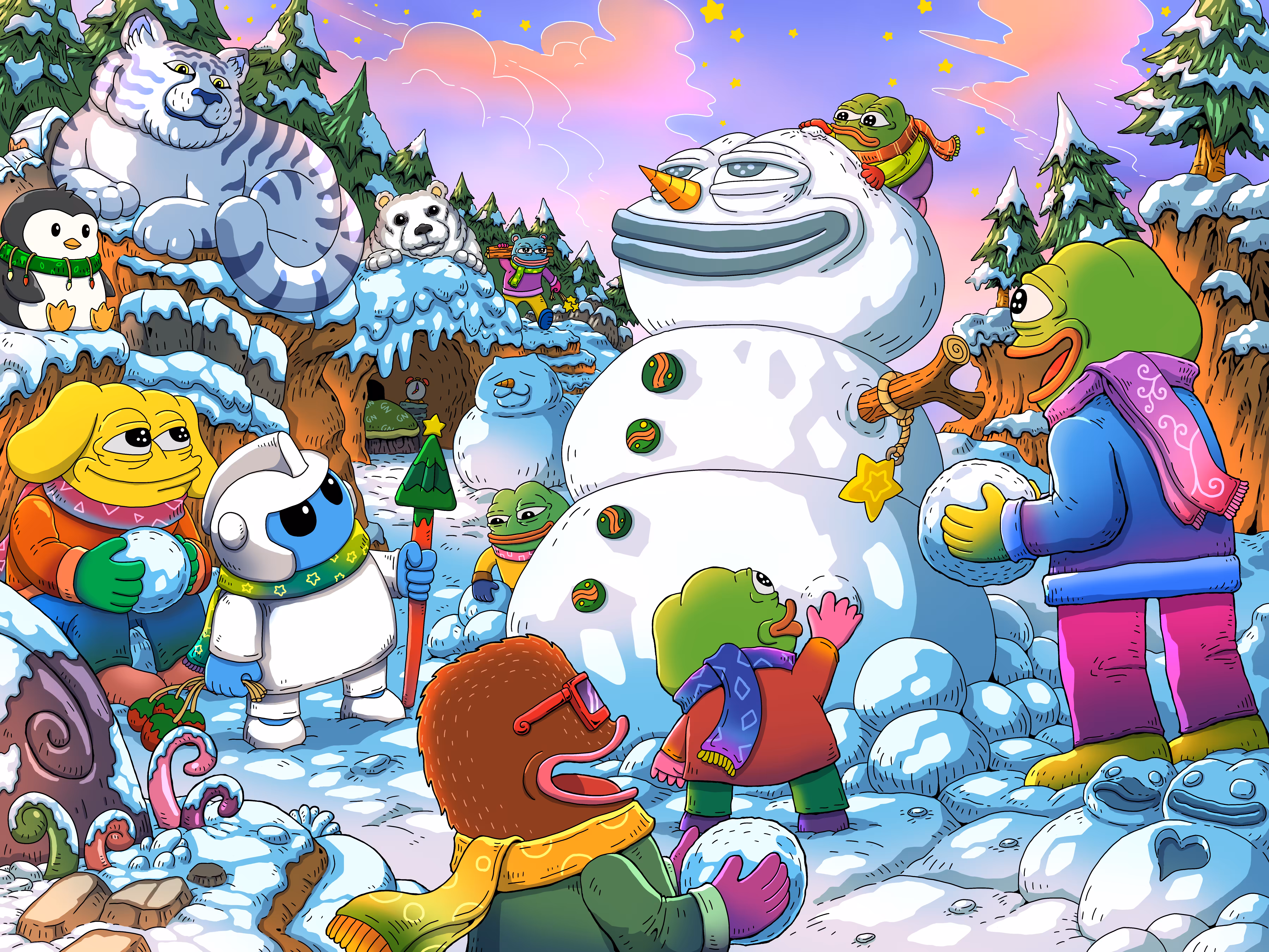 Snowman Party