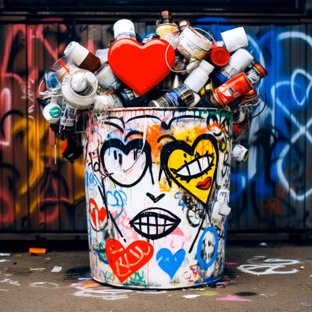Art to Trash Hearts -- Face It