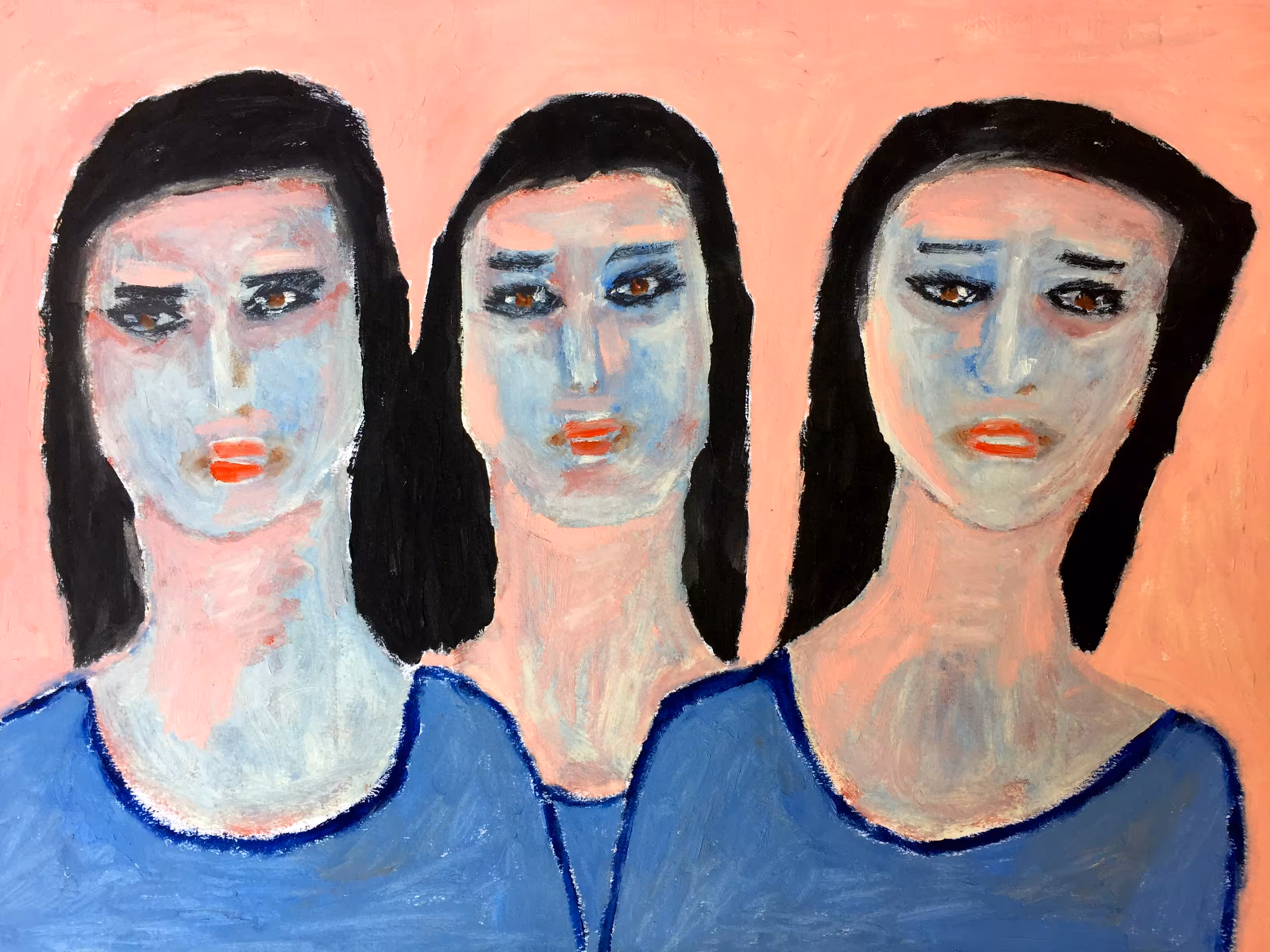 Her three self