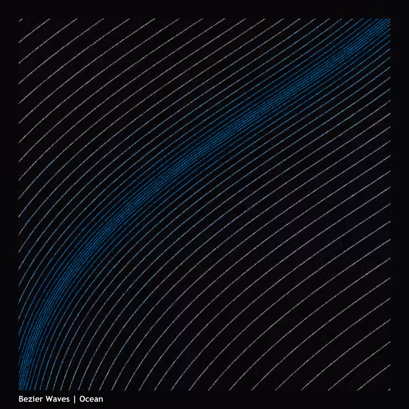 Bezier Waves #8