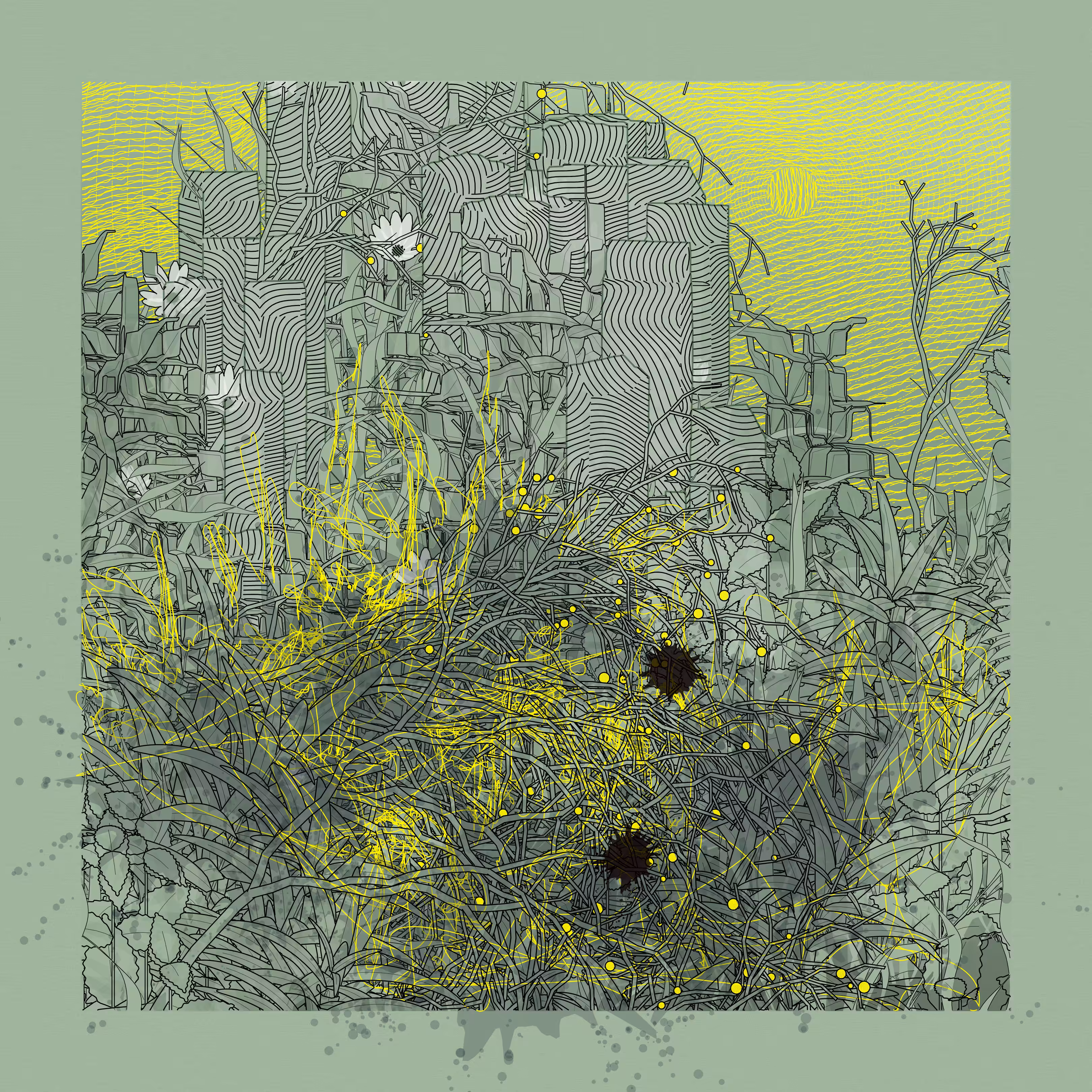 Landscape with Carbon Capture #5928