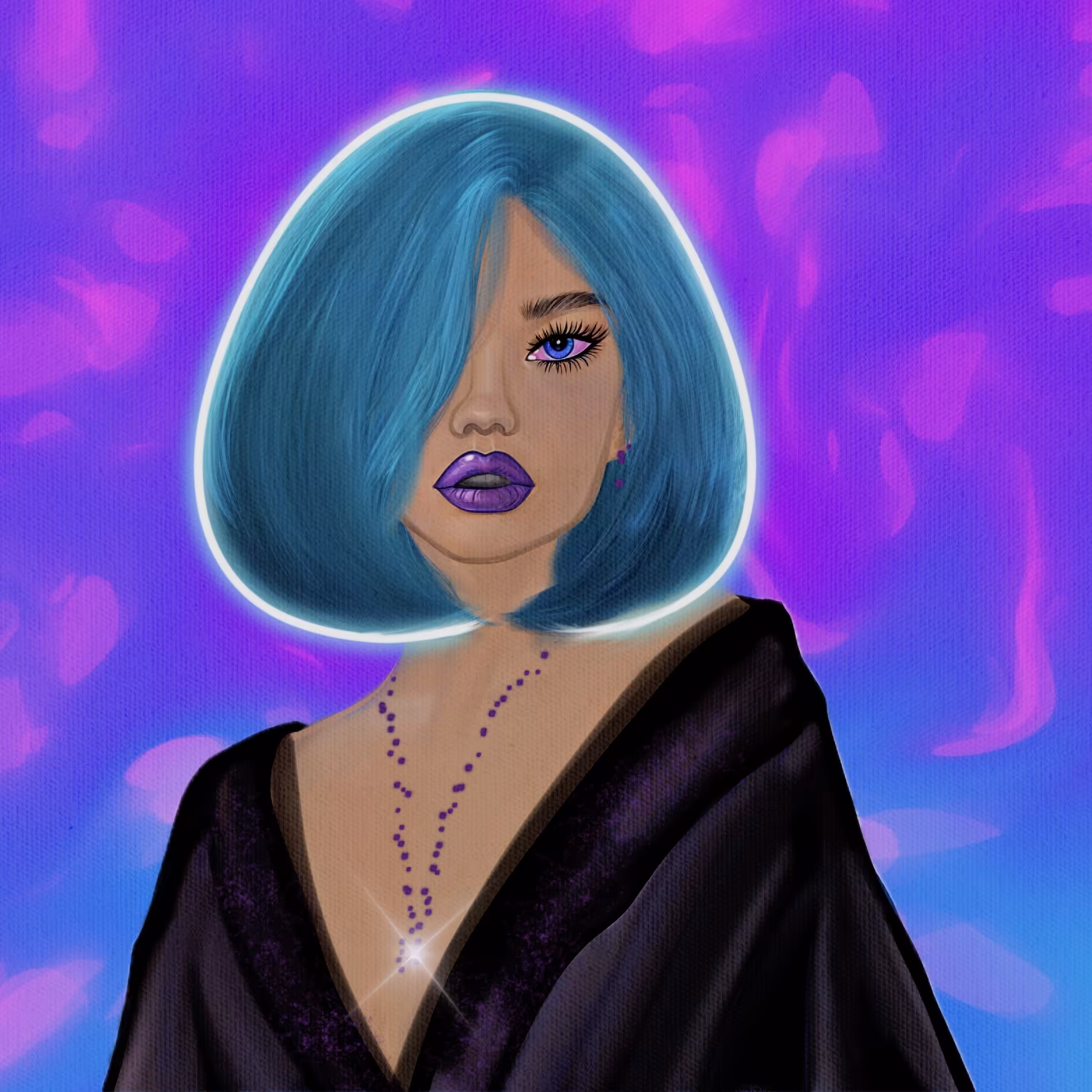 Queen Glitch 🩵