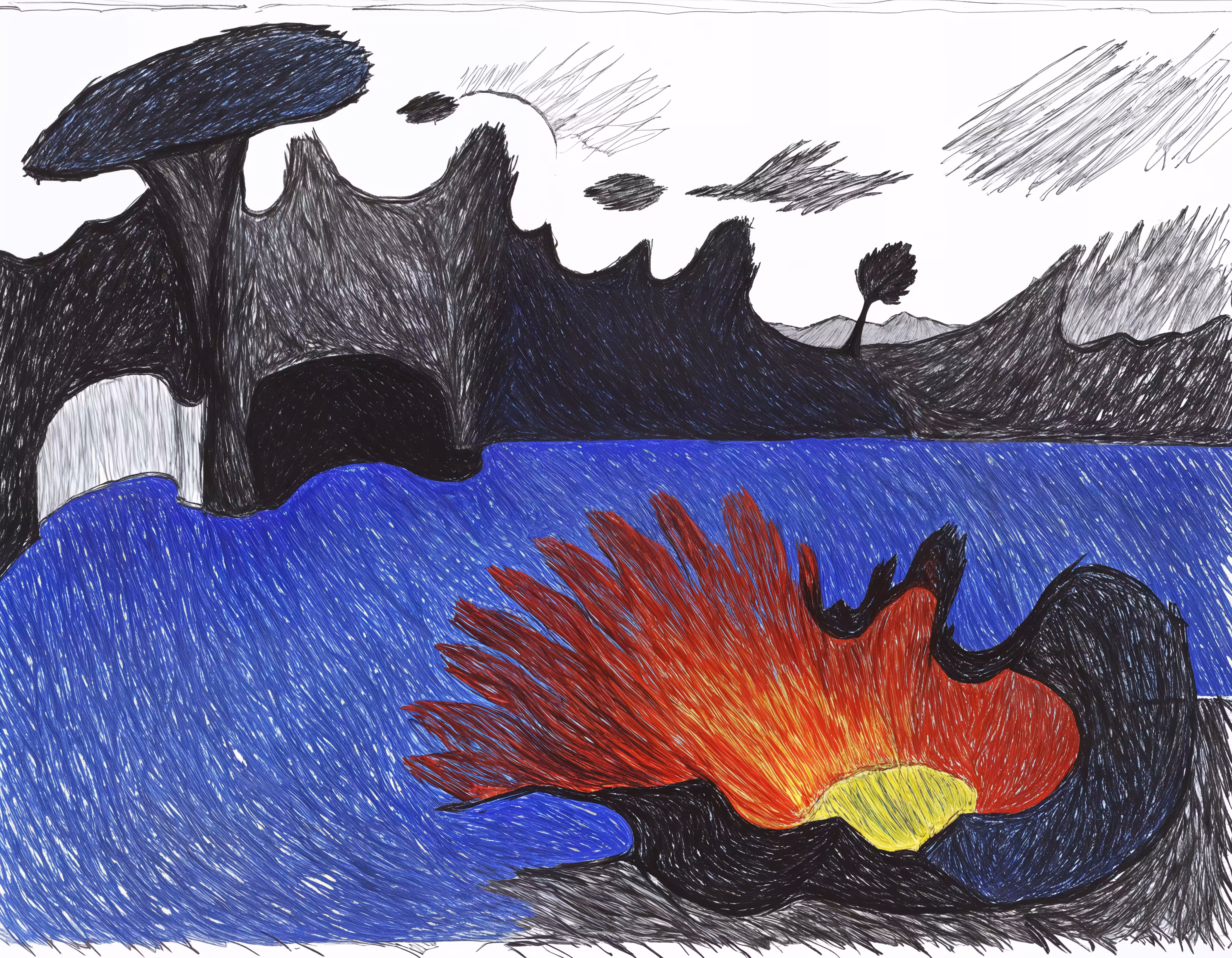 birth of an island