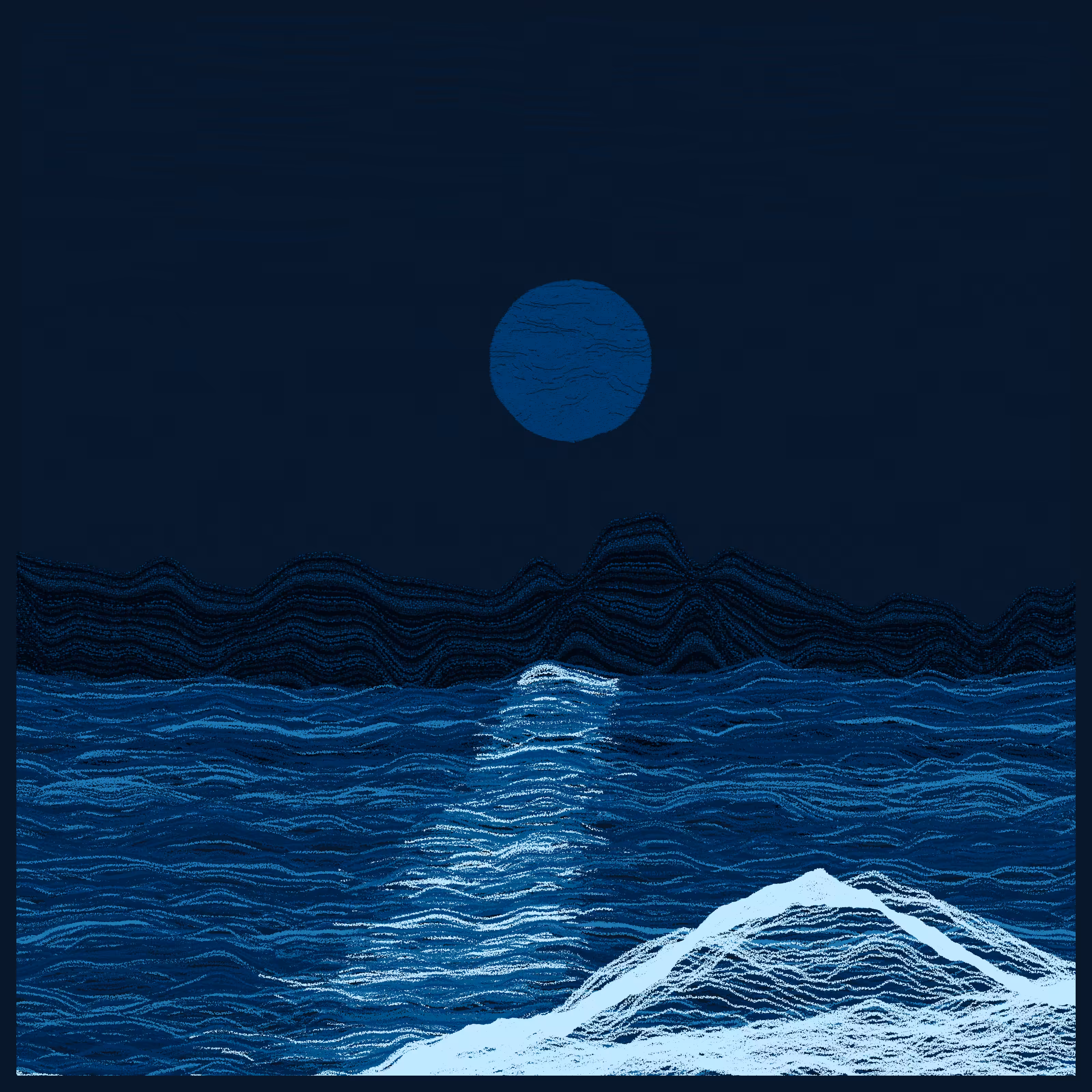 Moonlit Sea #68