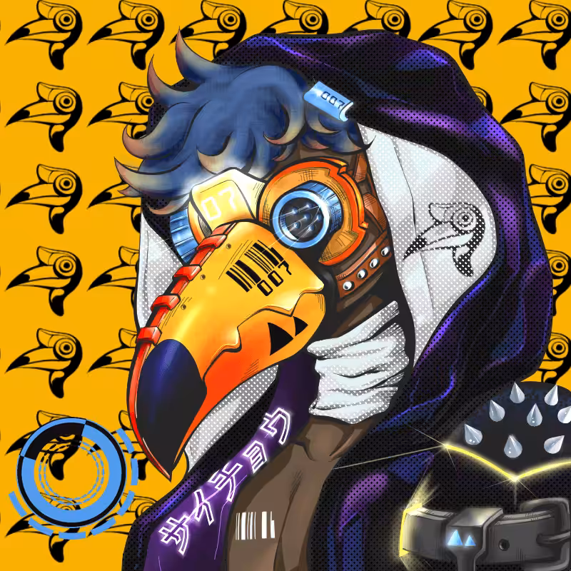 #007 Hornbill Punk