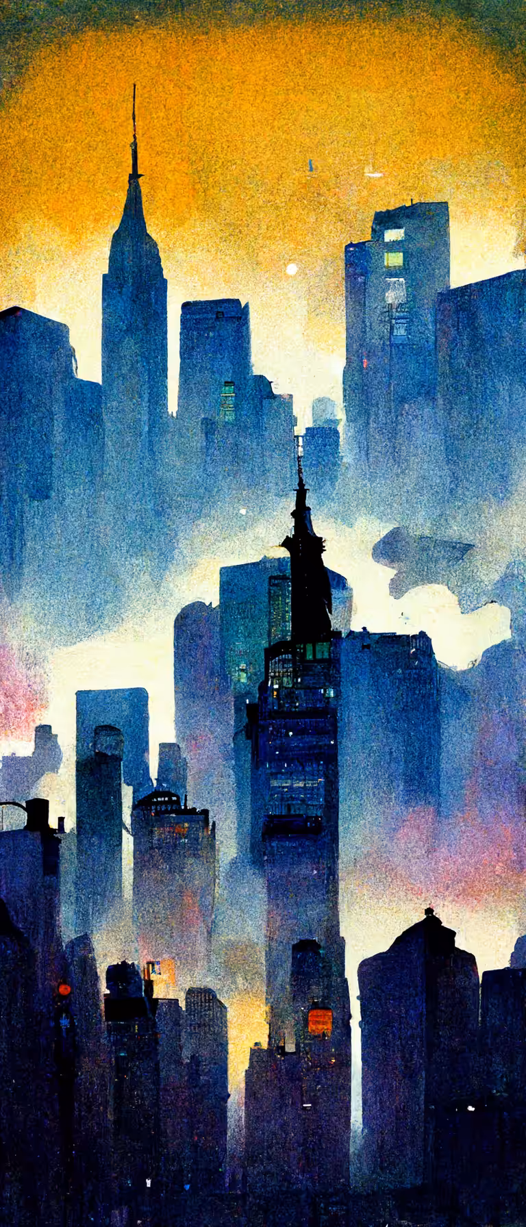 New York by Night