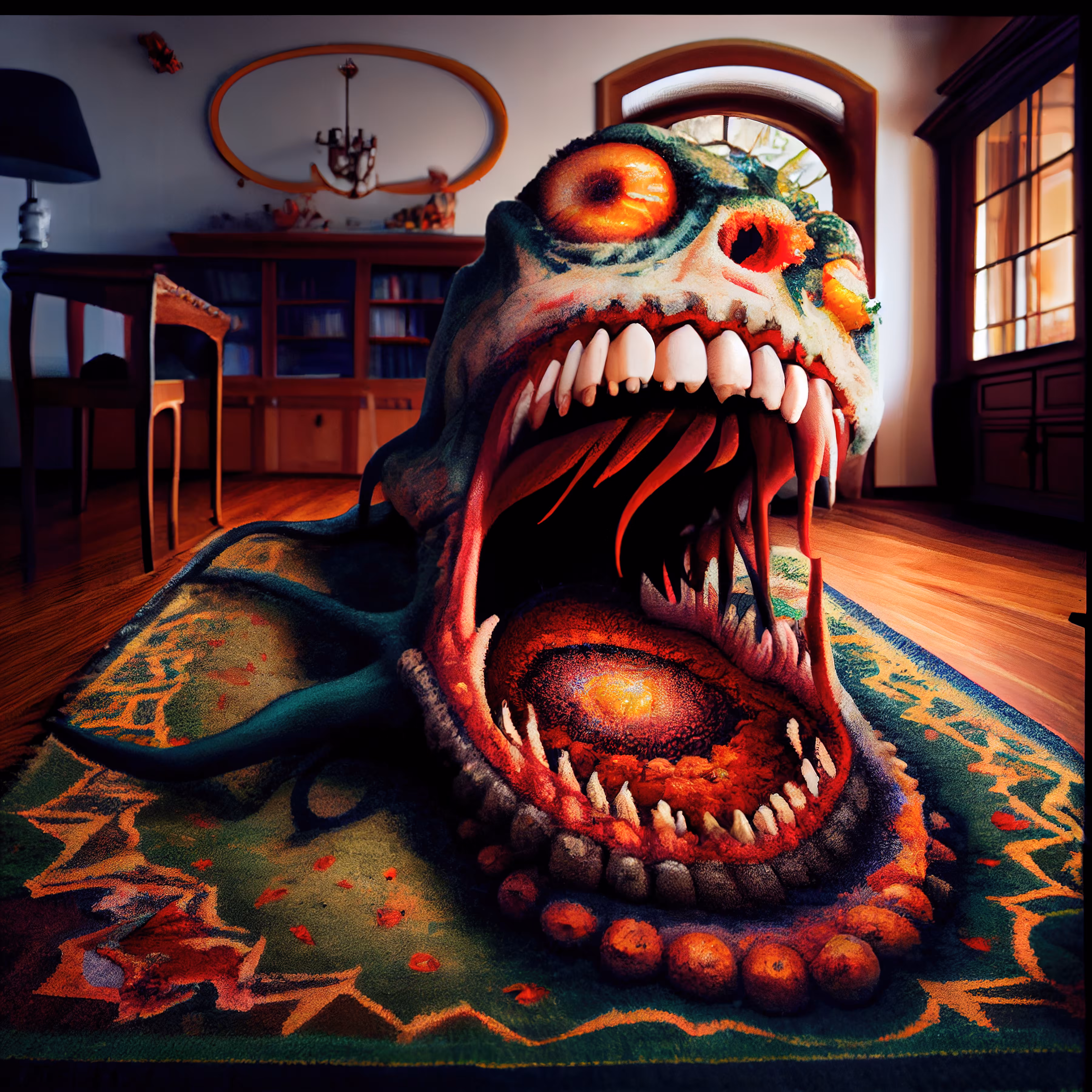 Man Eating Rug #4