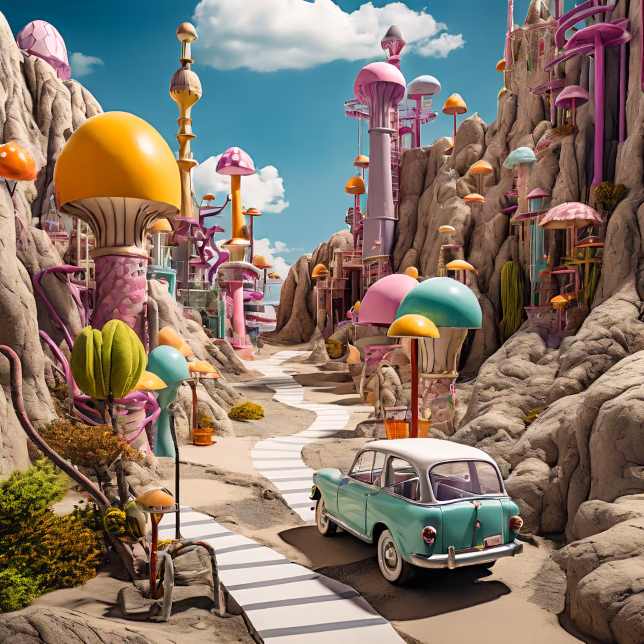 "Peculiar Park of Illusions"