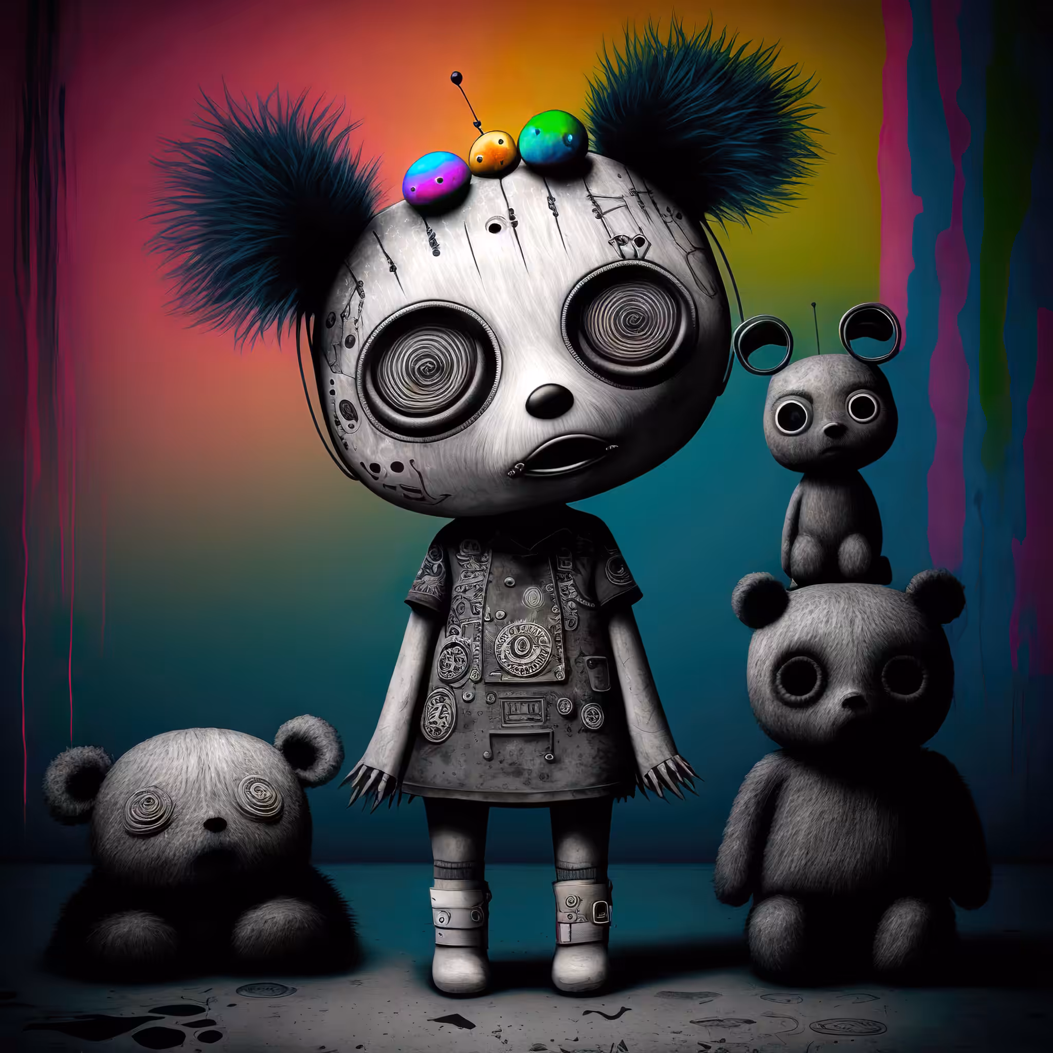Beary Odd Friends #4
