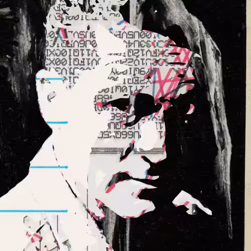 THE GENERATIVE PORTRAIT COLLECTION OF ROBERT MALLARY: Generative Portrait of Robert Mallary #1213