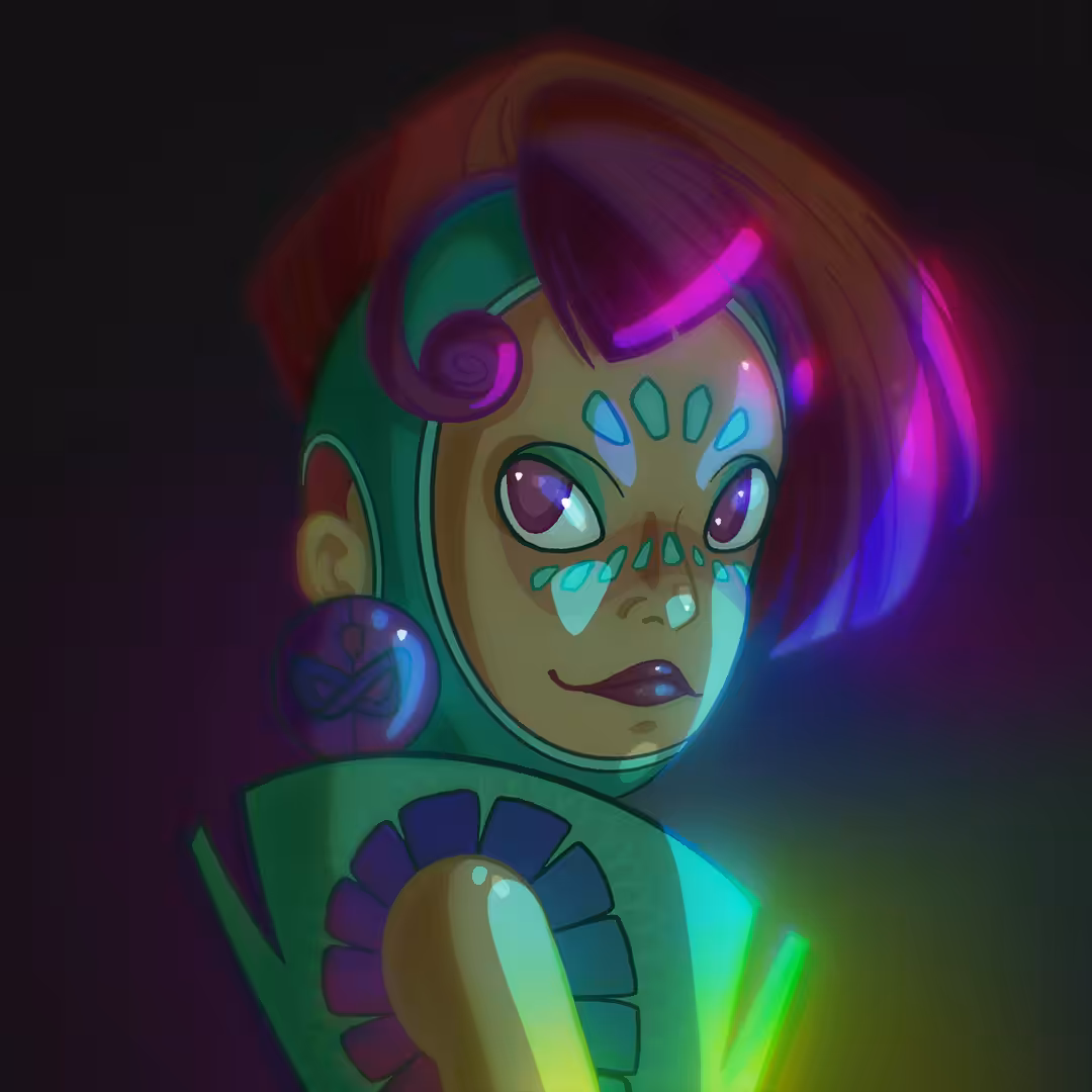 Chaos Magic Portrait - P.U.R.E.