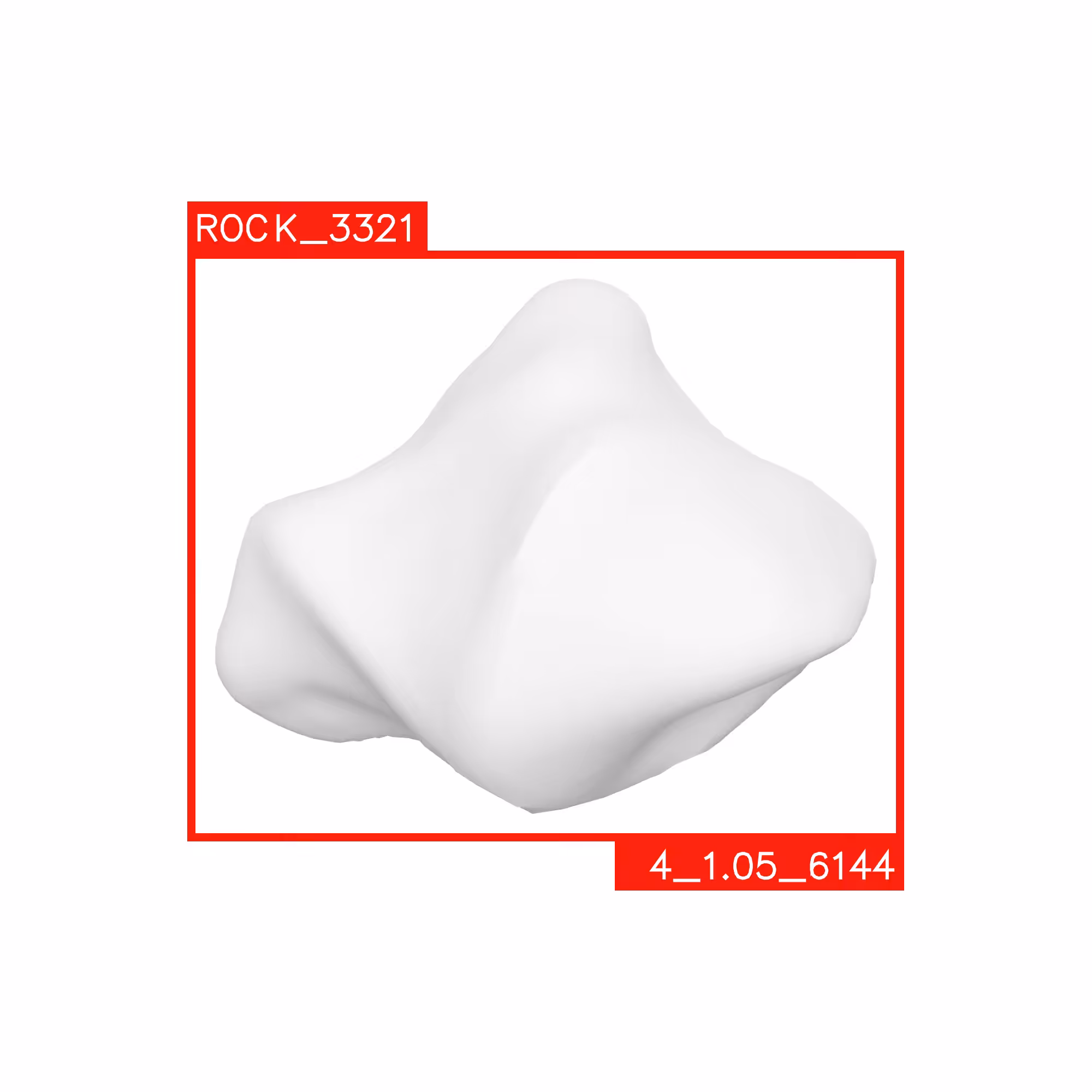 UNSHADED ROCKS: ROCK 3321