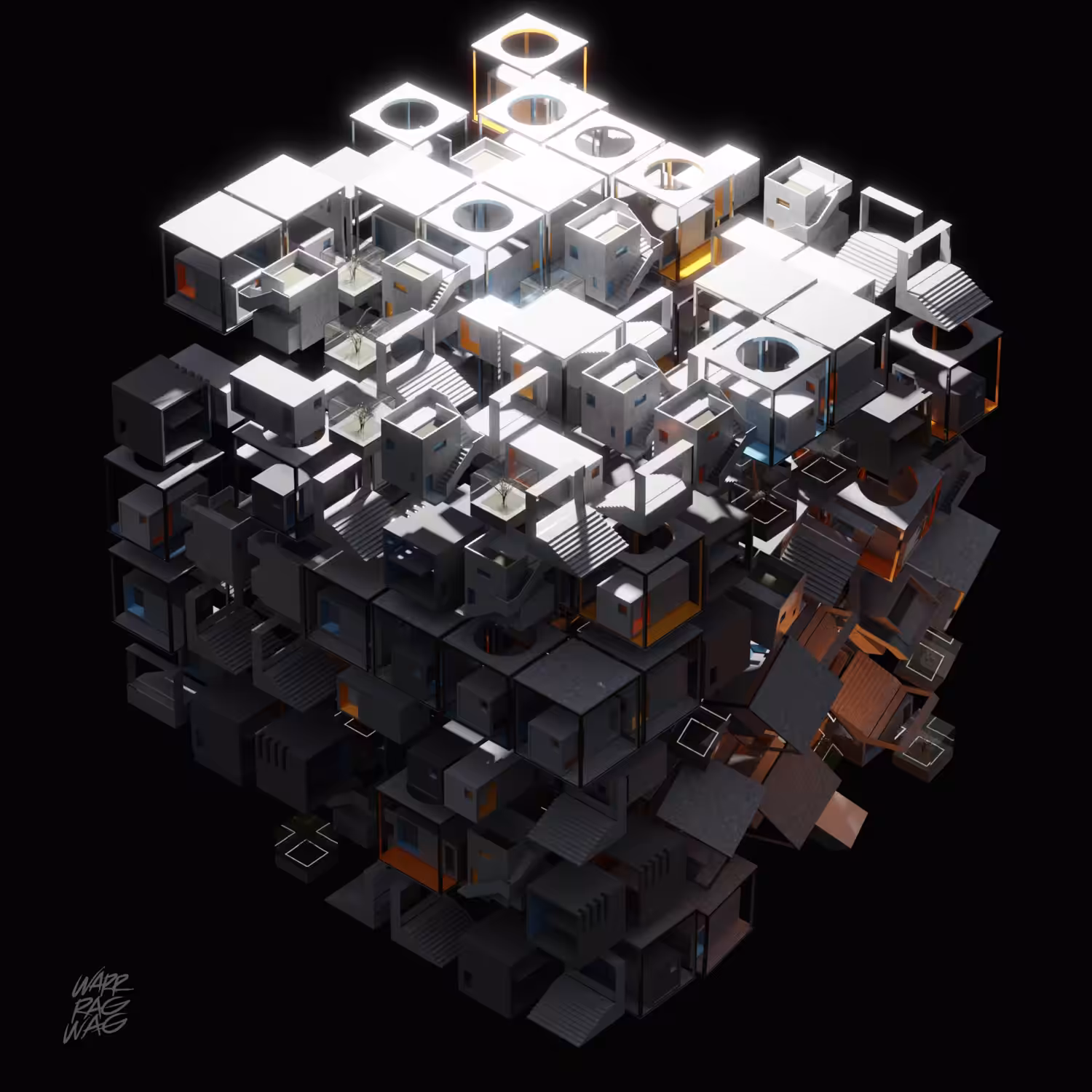 Box Complex 005 (Orange glow)