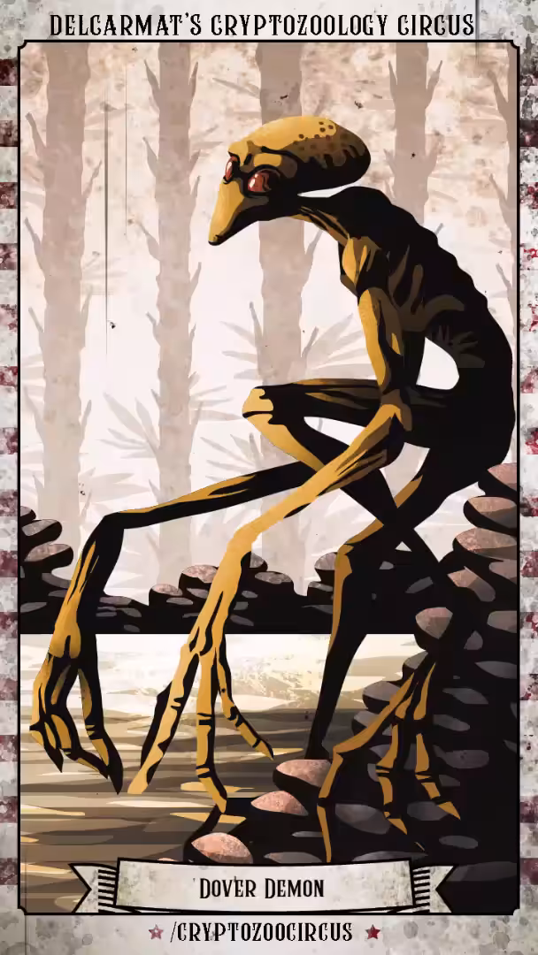 Circus cryptid #20: Dover Demon