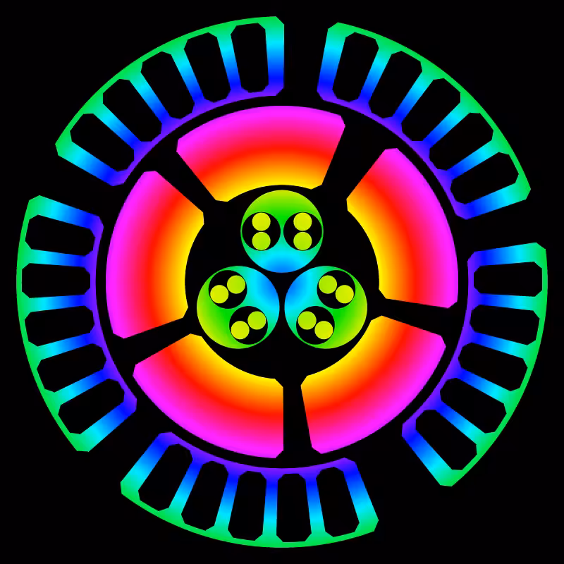 Prime Numbers Clock #4