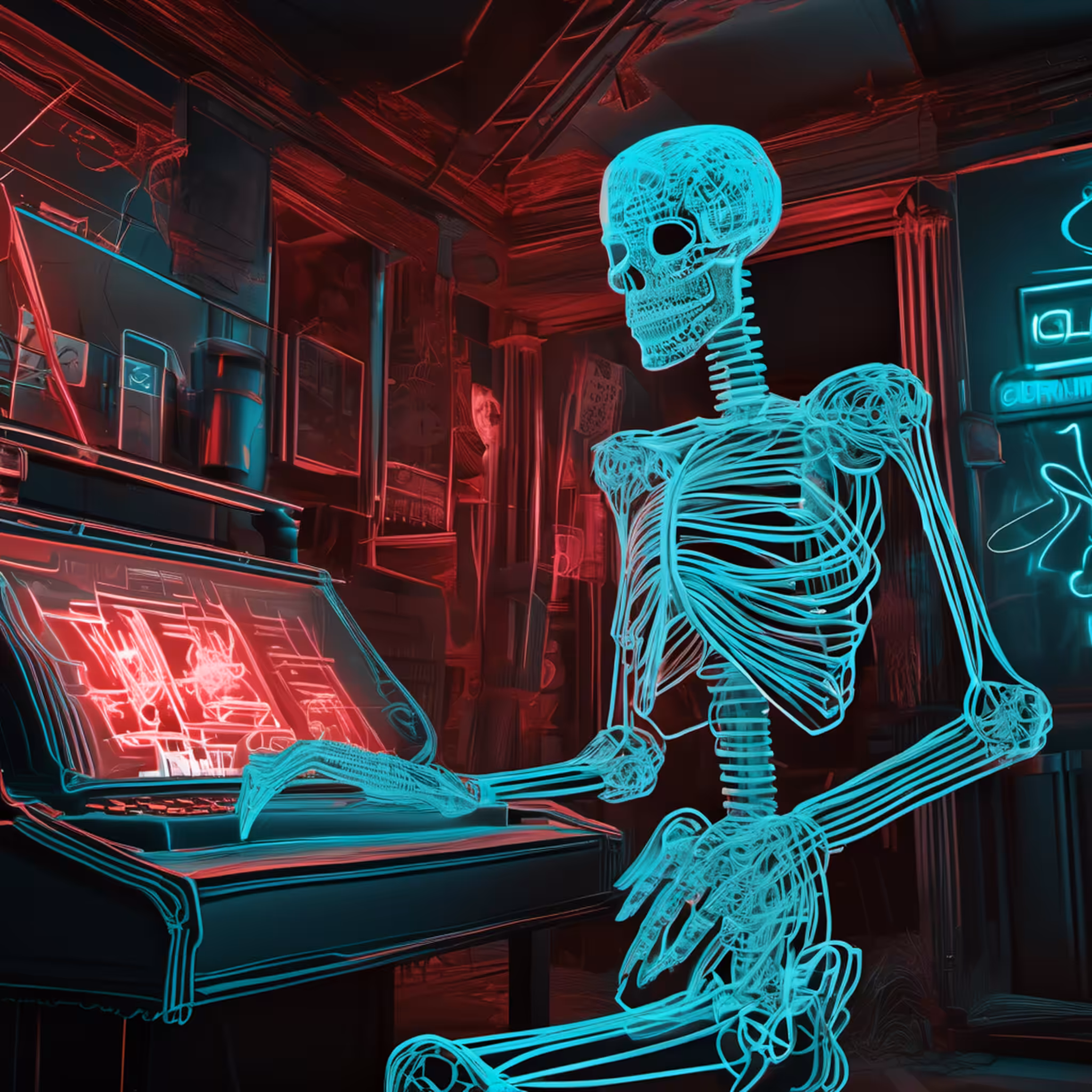 Skele, the bar pianist #7