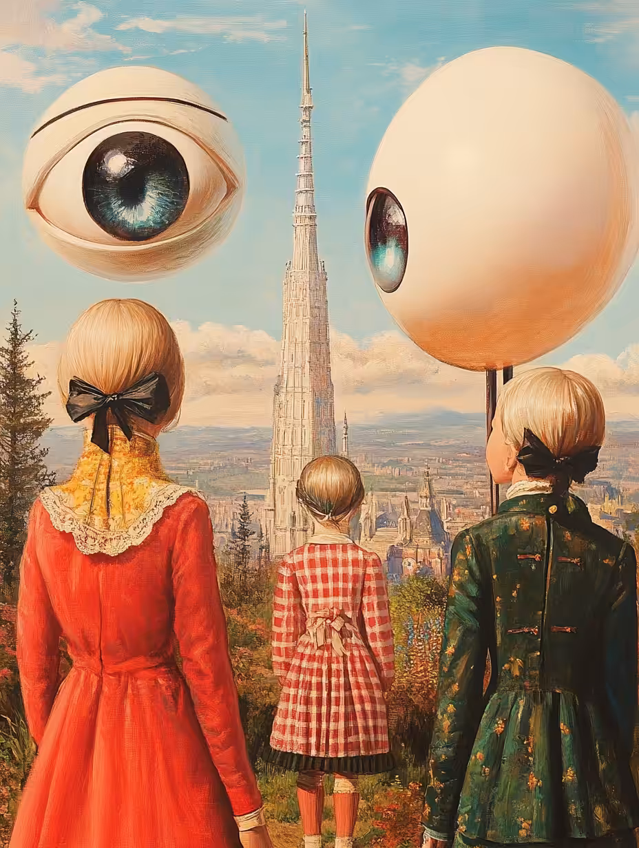 A gaze from the future