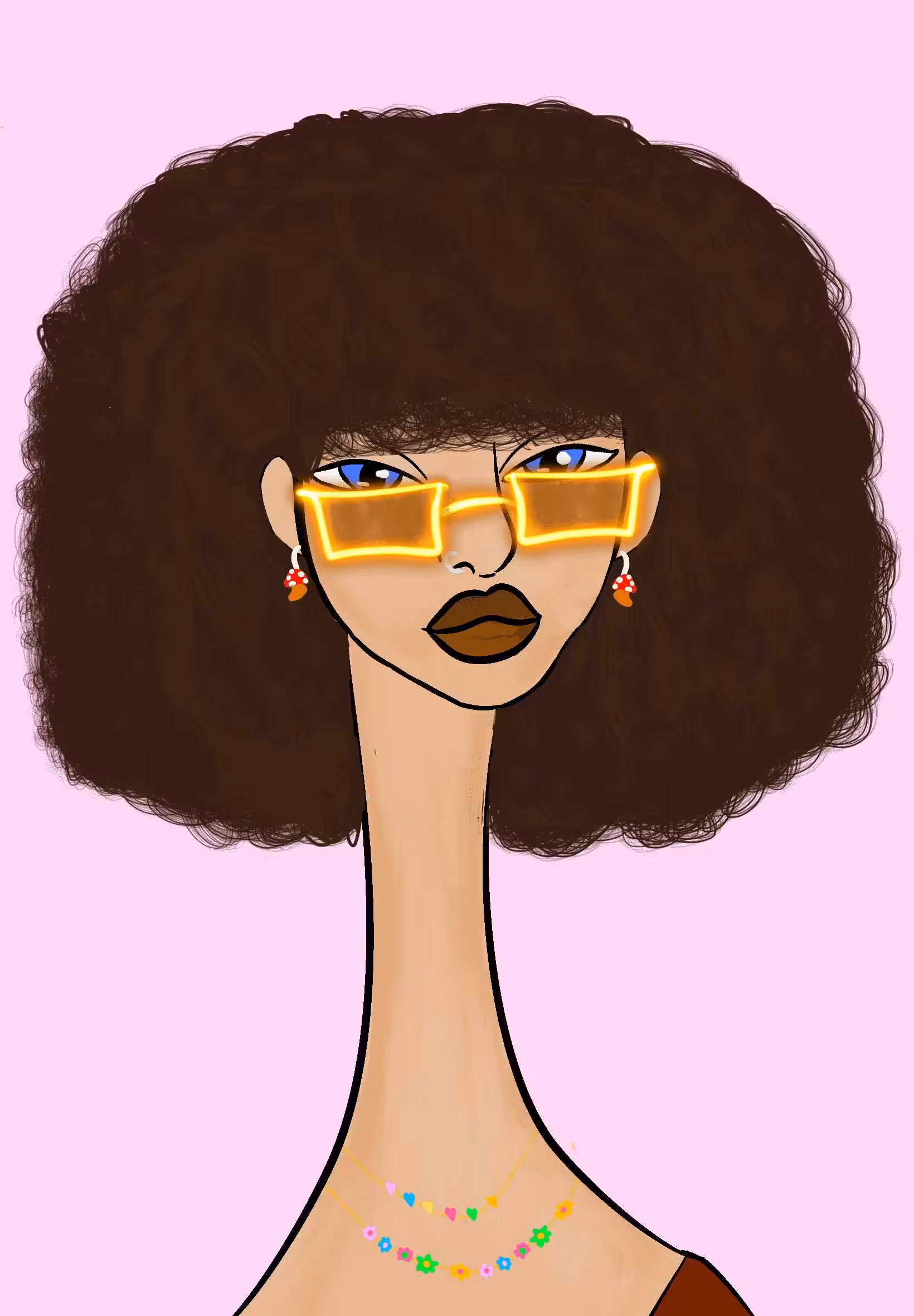 Long Neckie Ladies: Long Neckie Lady #255