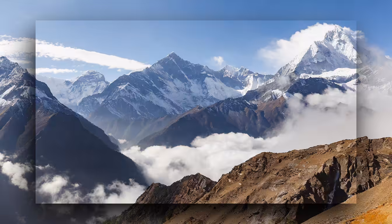 Mountains and Drop Shadows #7