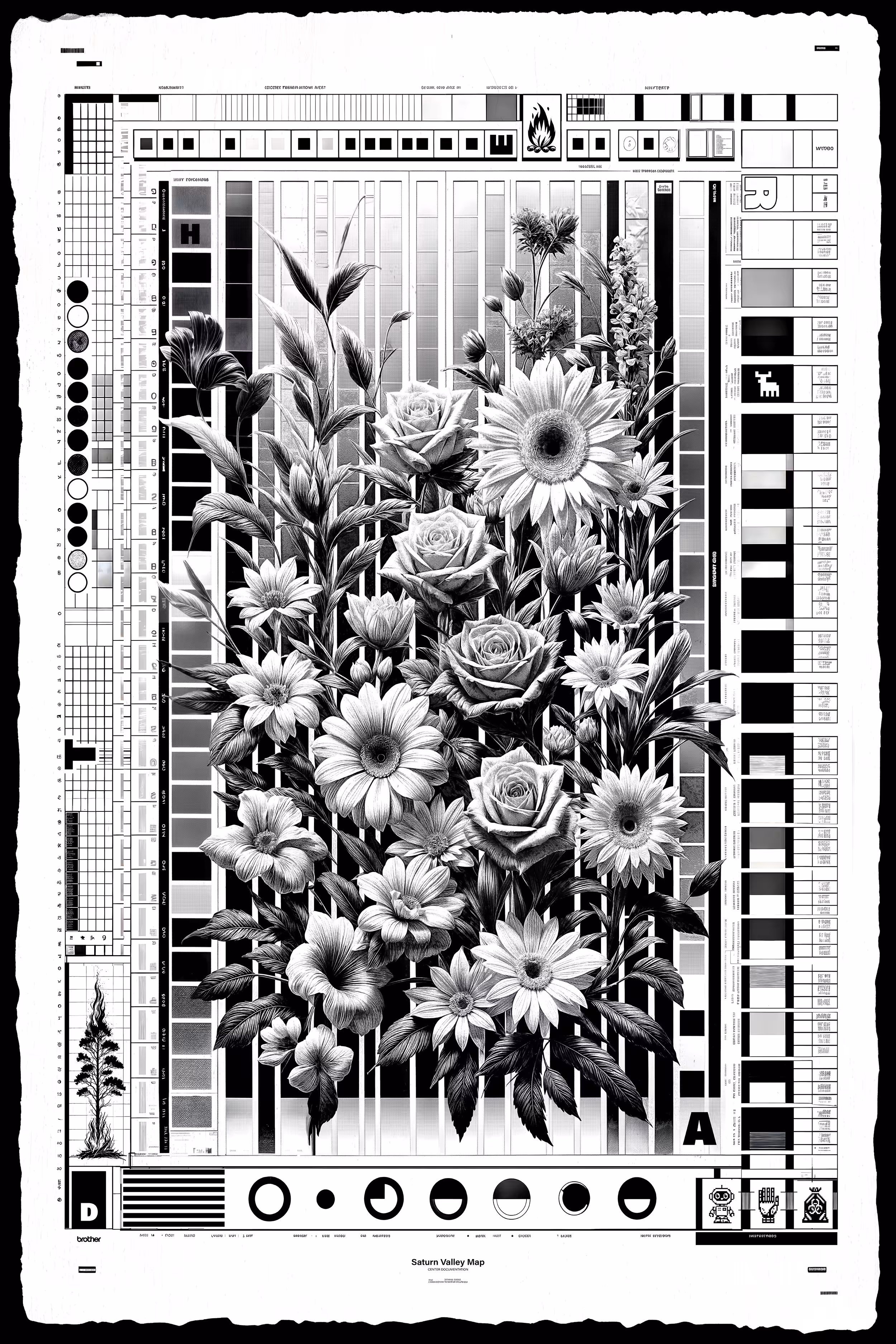 Gutenberg of the Flower