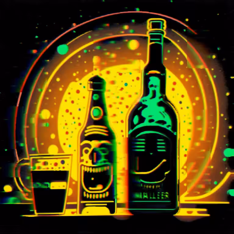 Glitching Shaking Drinks #002