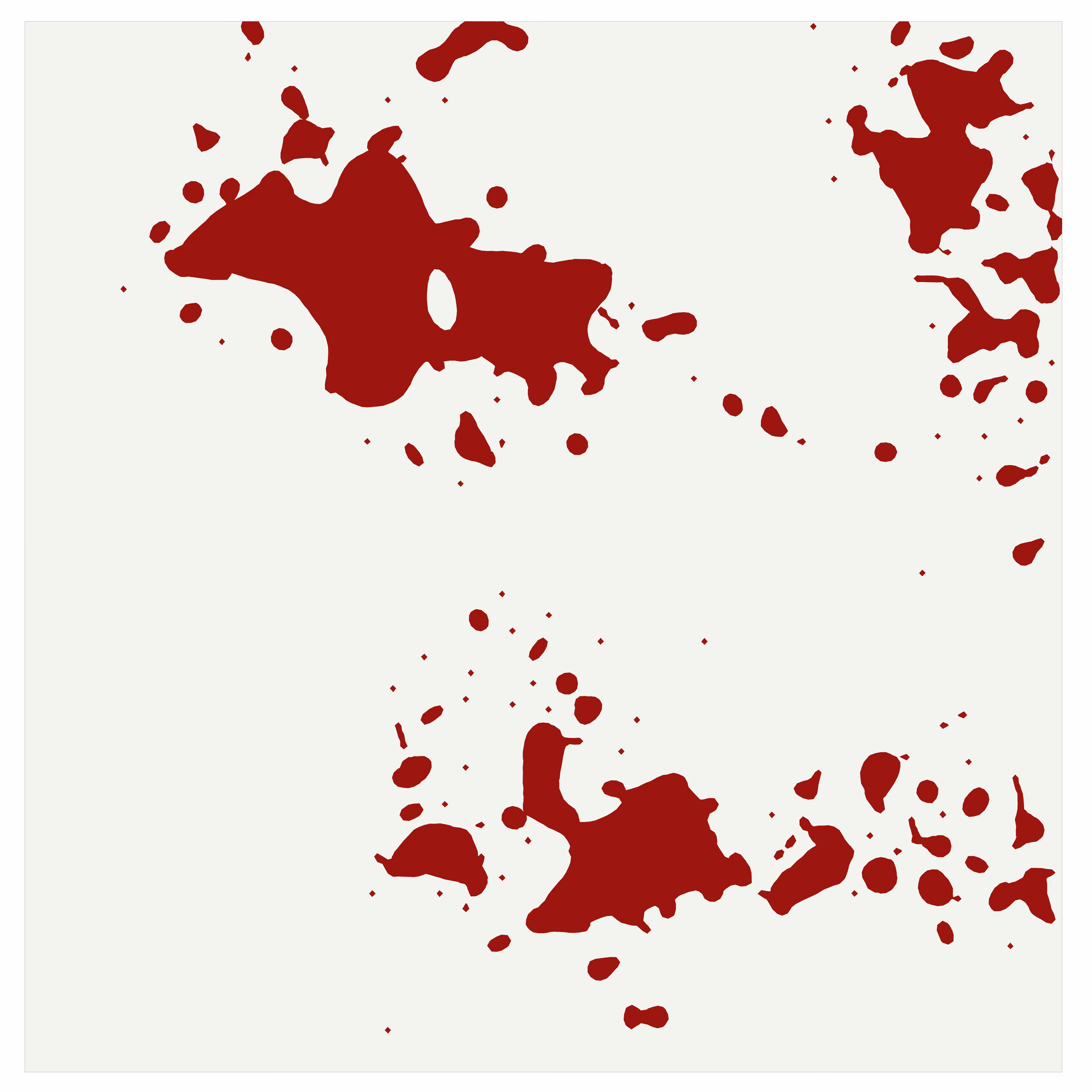 red ink on screen (composition)