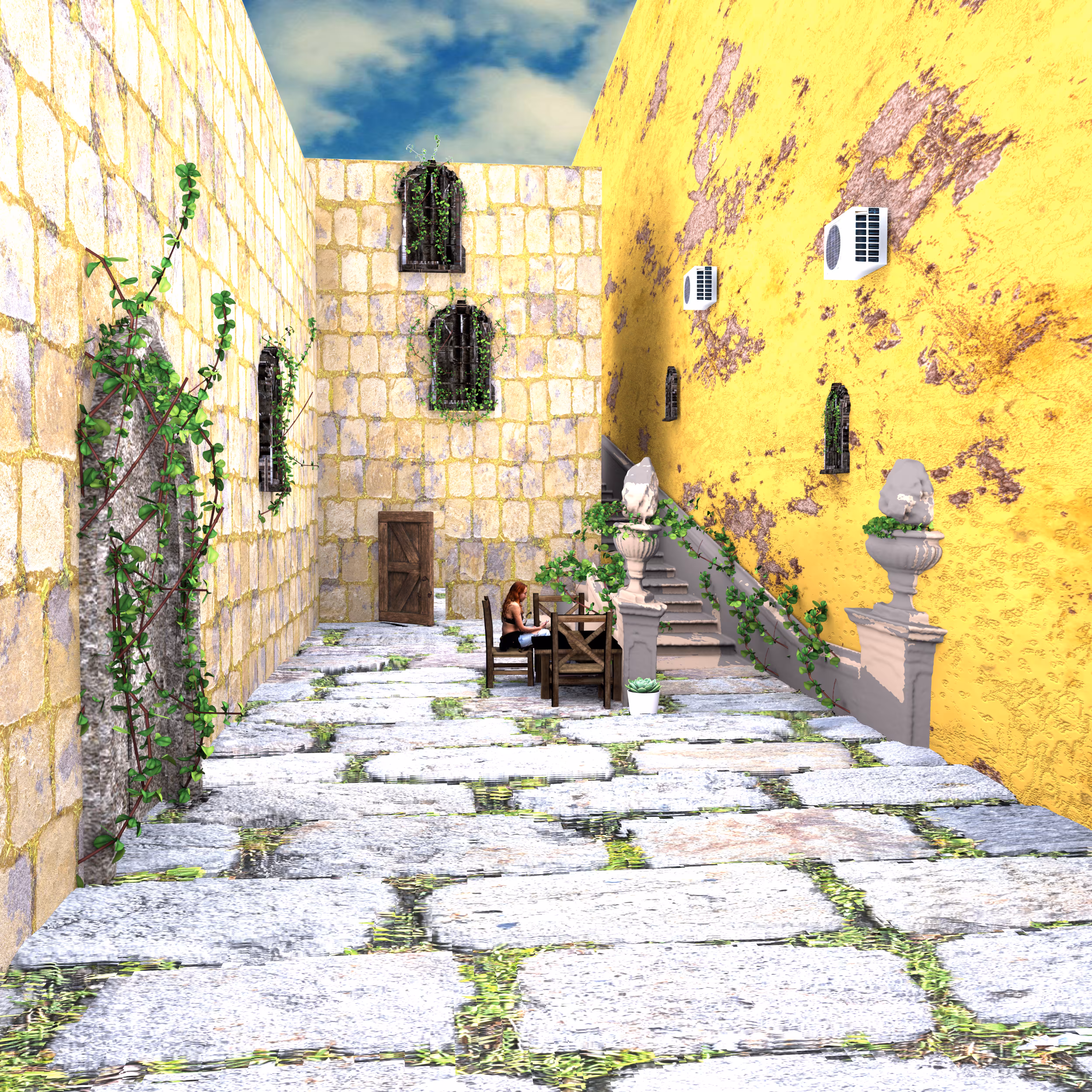 Life in the alley