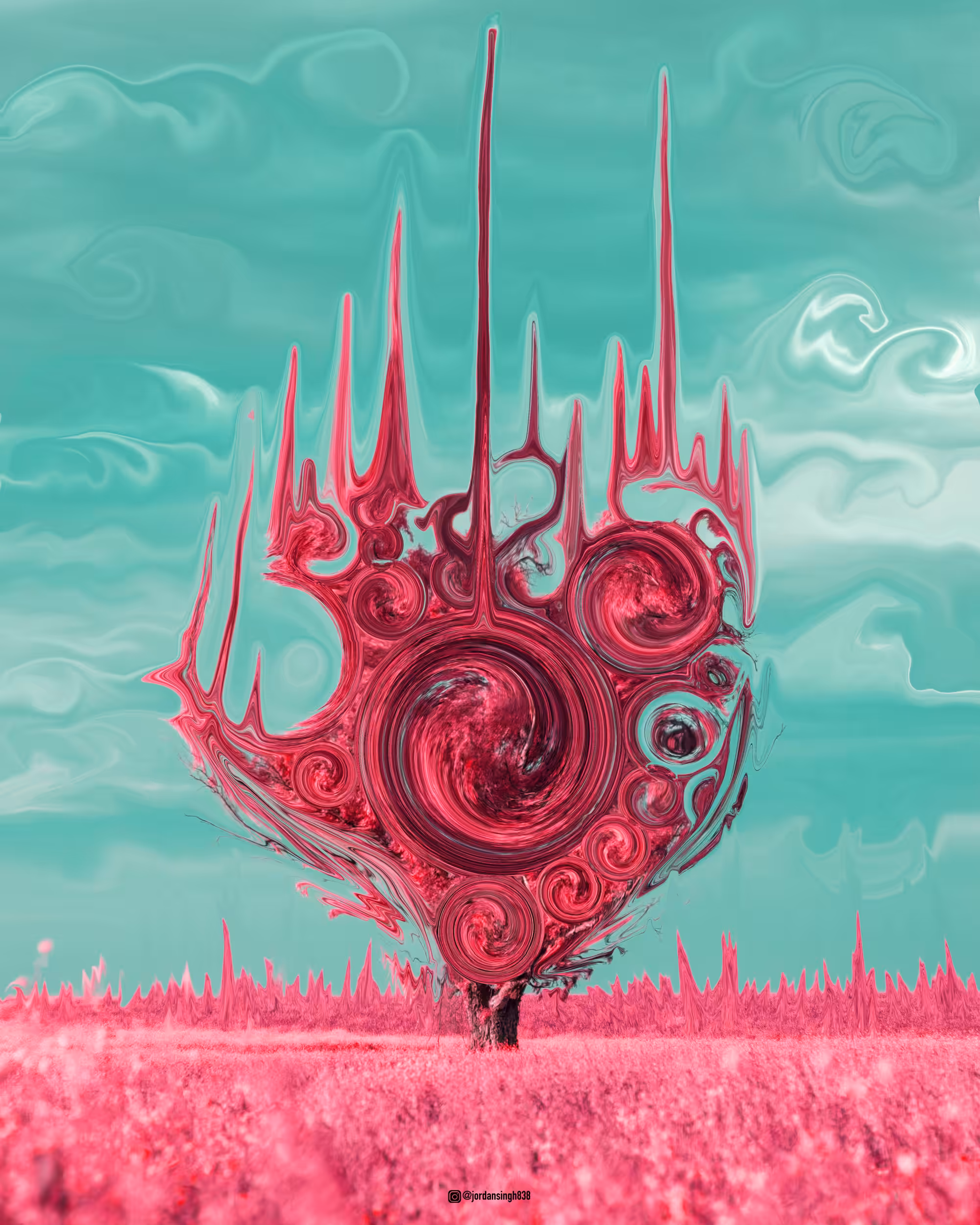 the word distorted #04