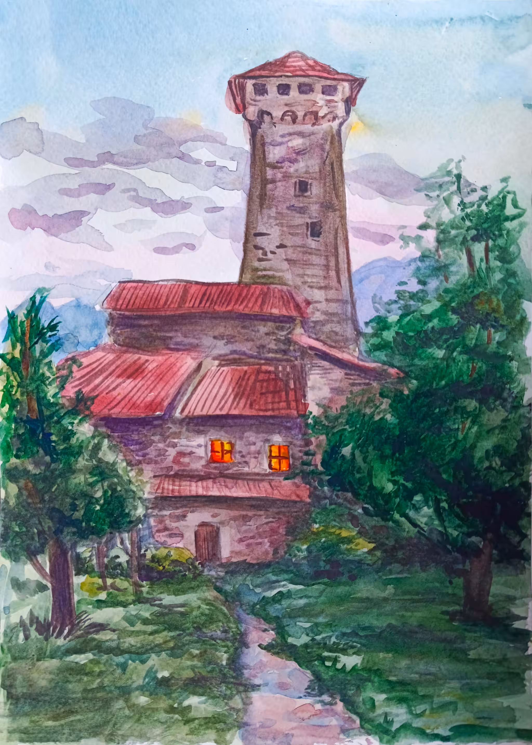 House in the woods