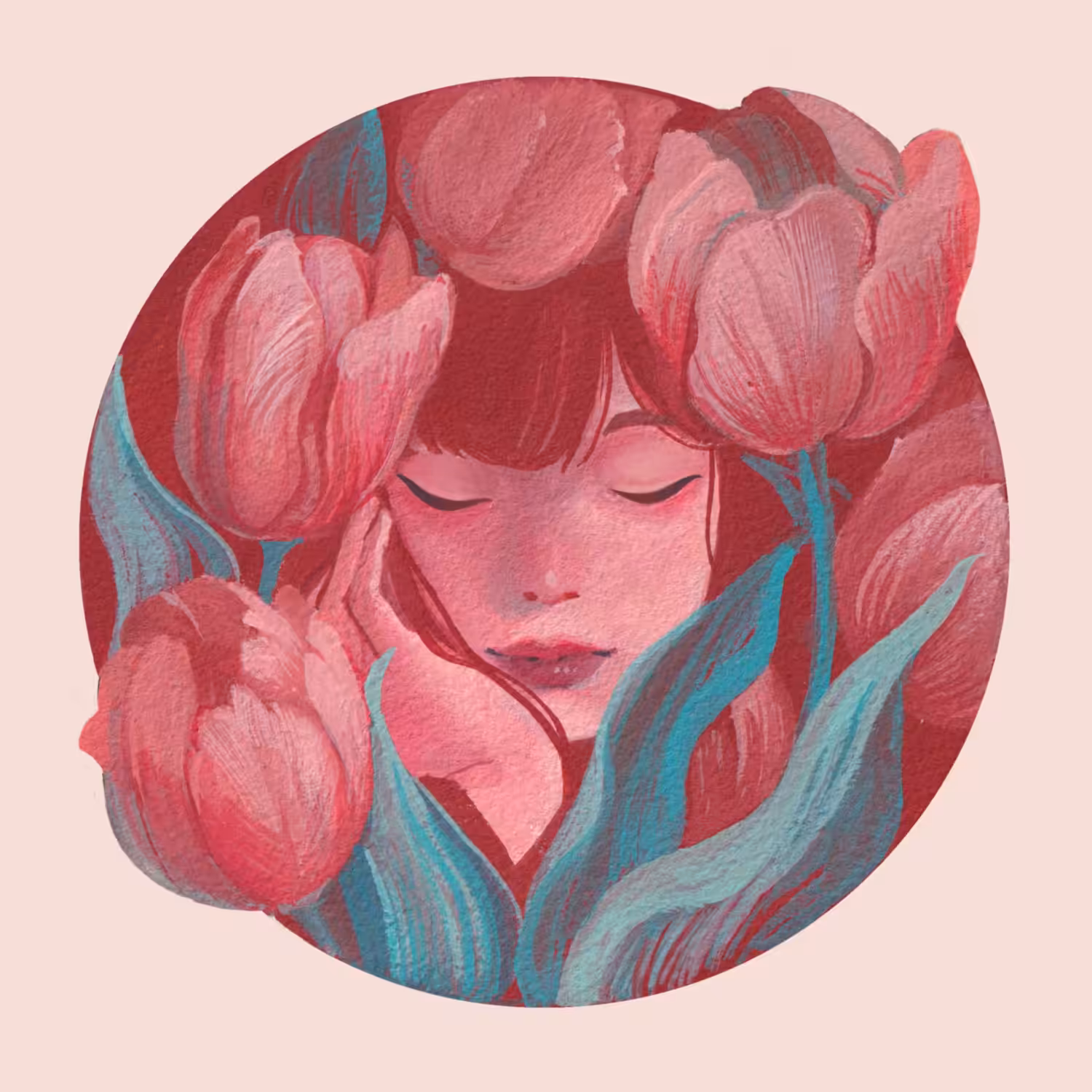 Blooming girl