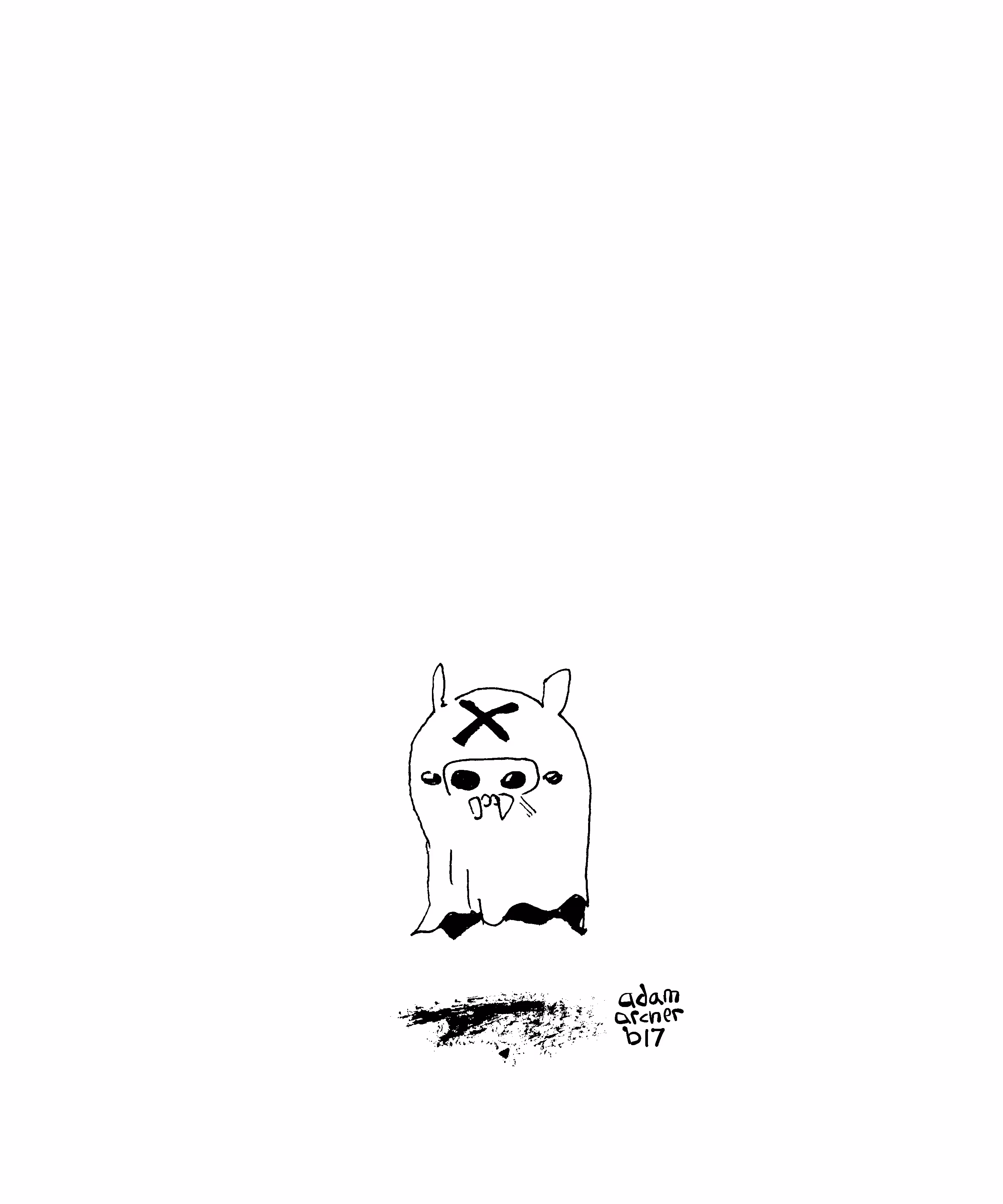 adam archer's doodles: black series 017
