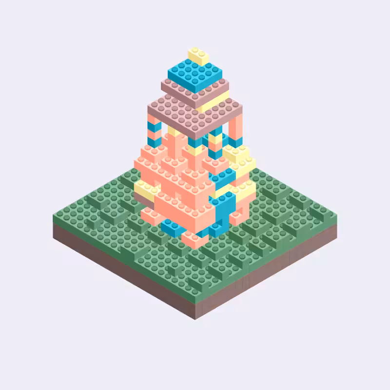 Plastic Town I #100