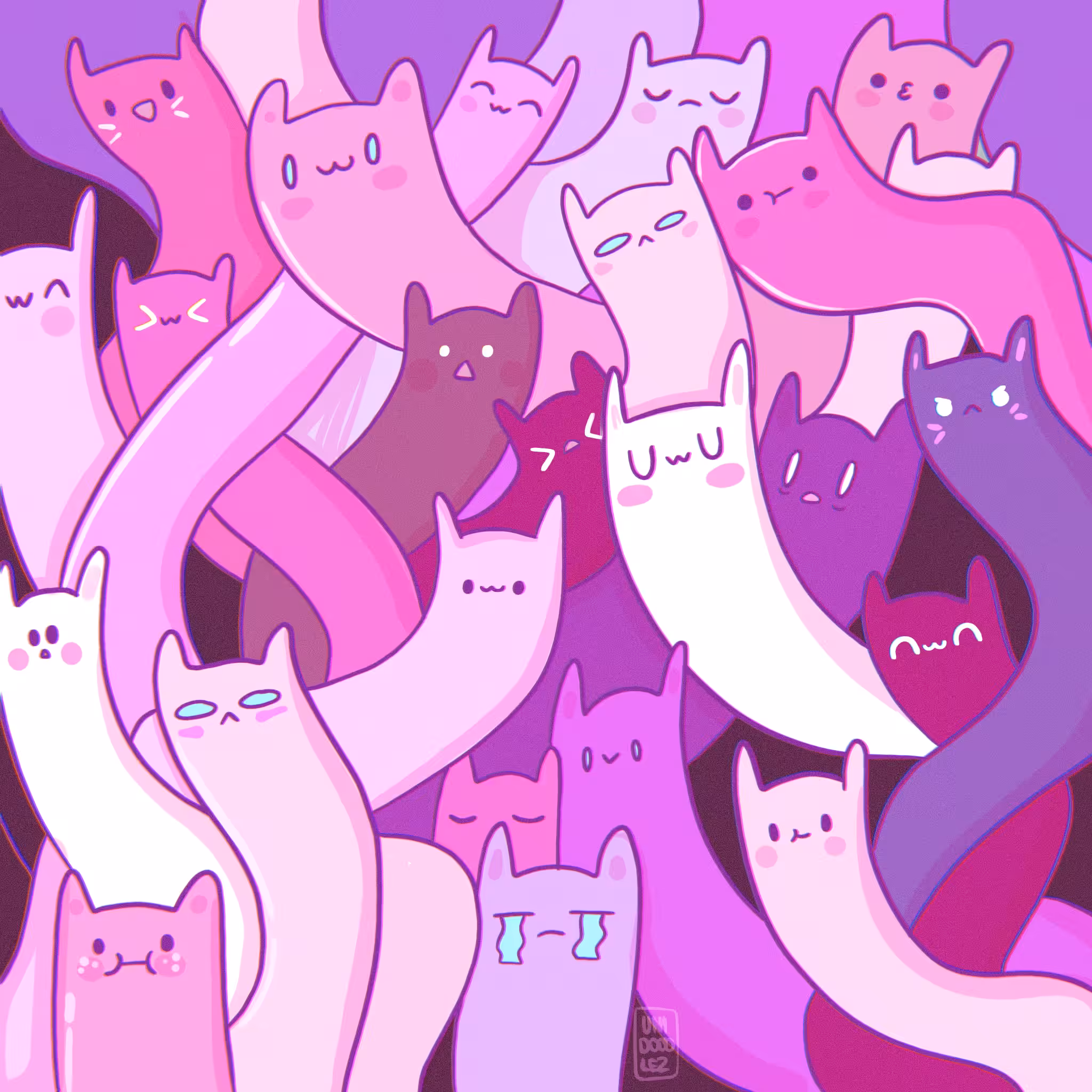 Shady cats