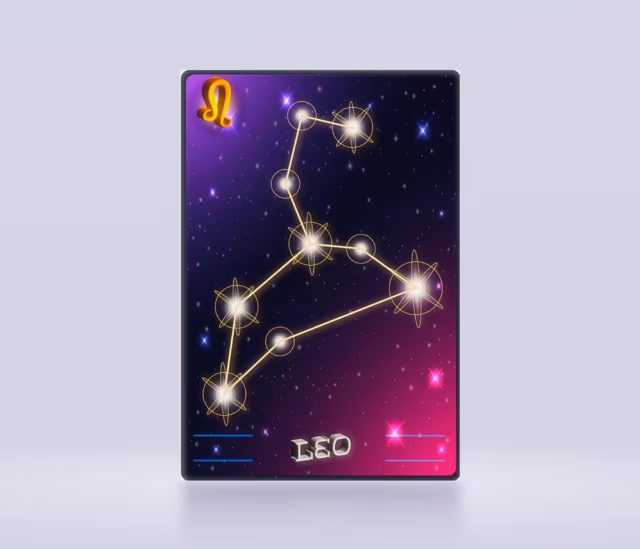 CRYPTOZODIAC: 05-LEO Lion HD ANIM