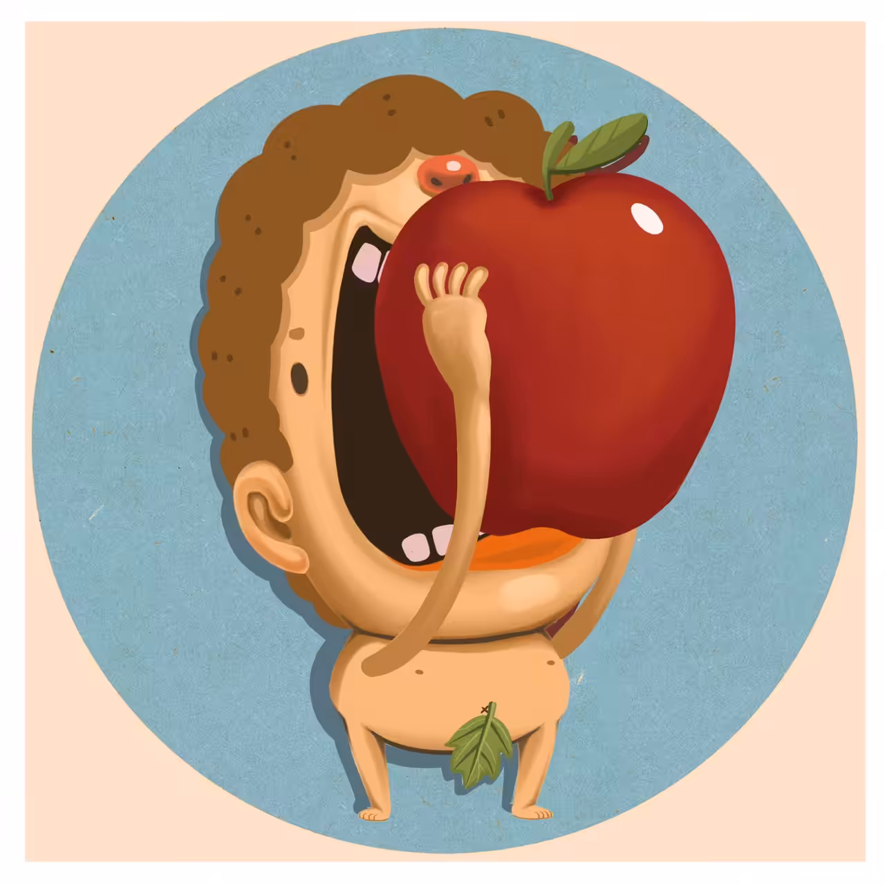 apple is yummy