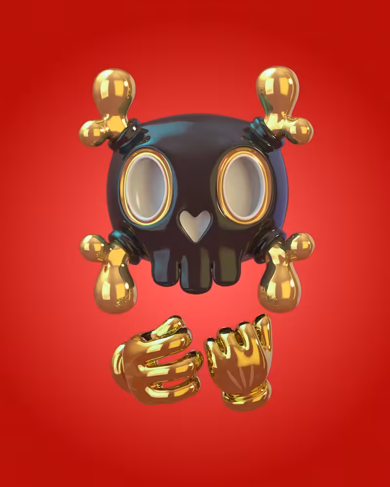 Yolo Pimp Skulltoons