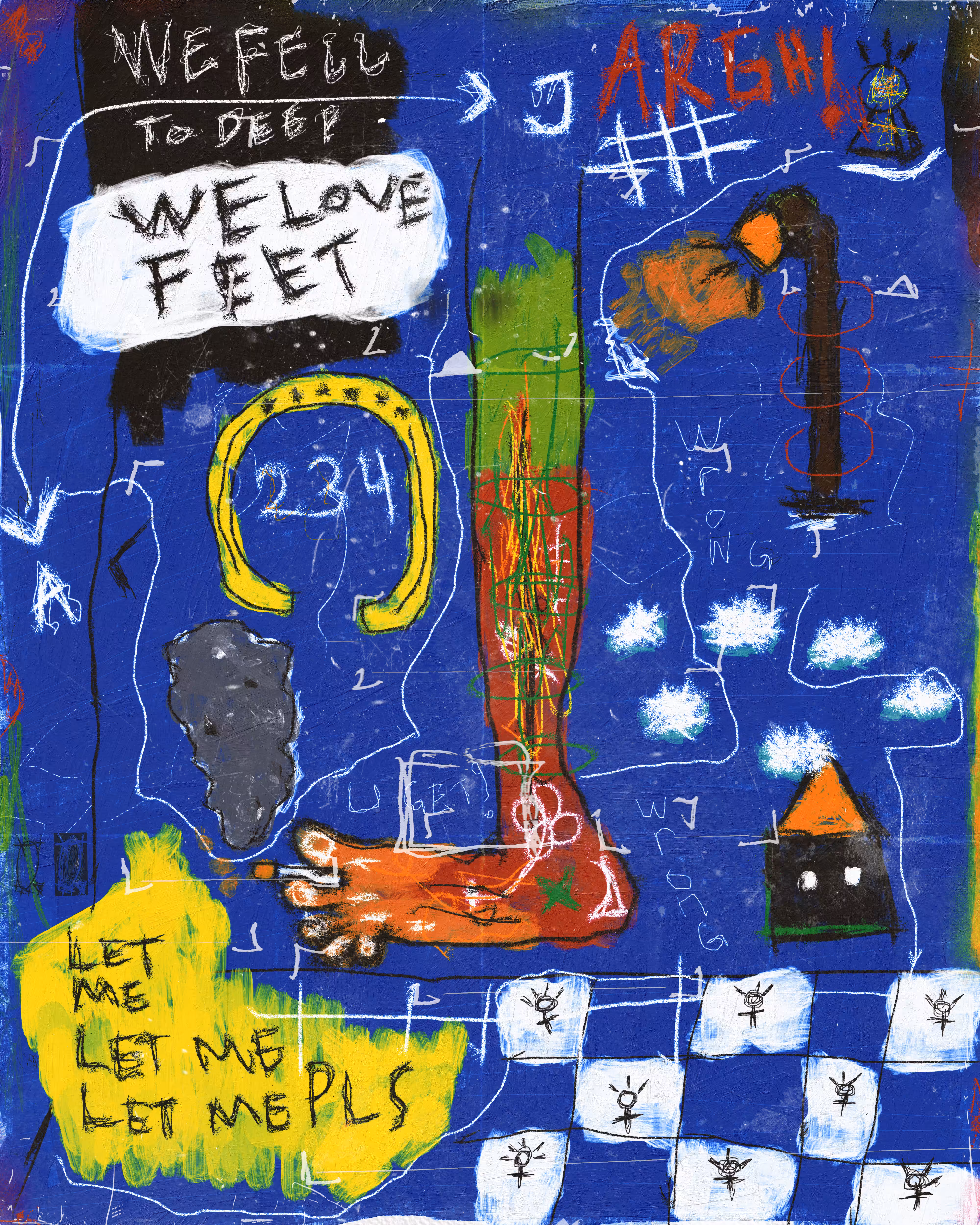 we love feets.