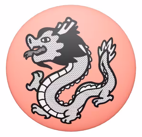 Bwadges: Bwadge | Eastern Dragon