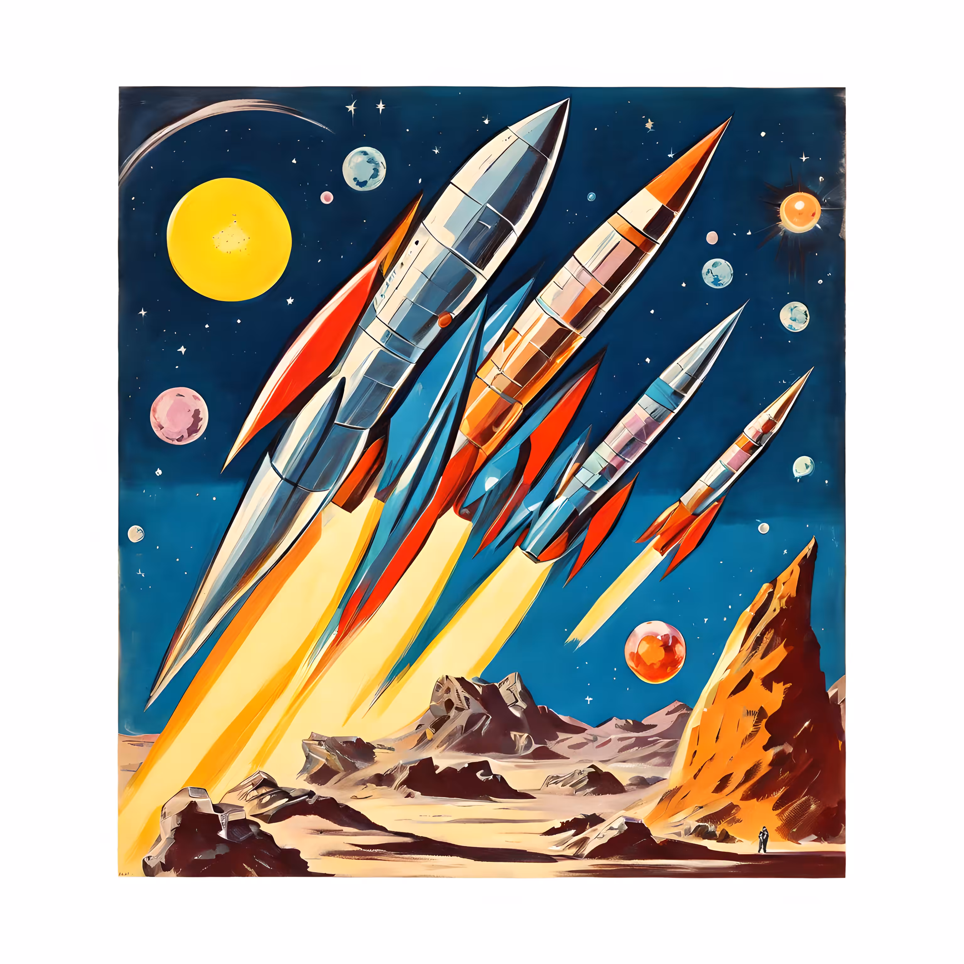 Wish You Were Here: Retro Rockets #19