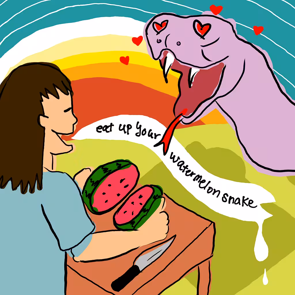 watermelon snake
