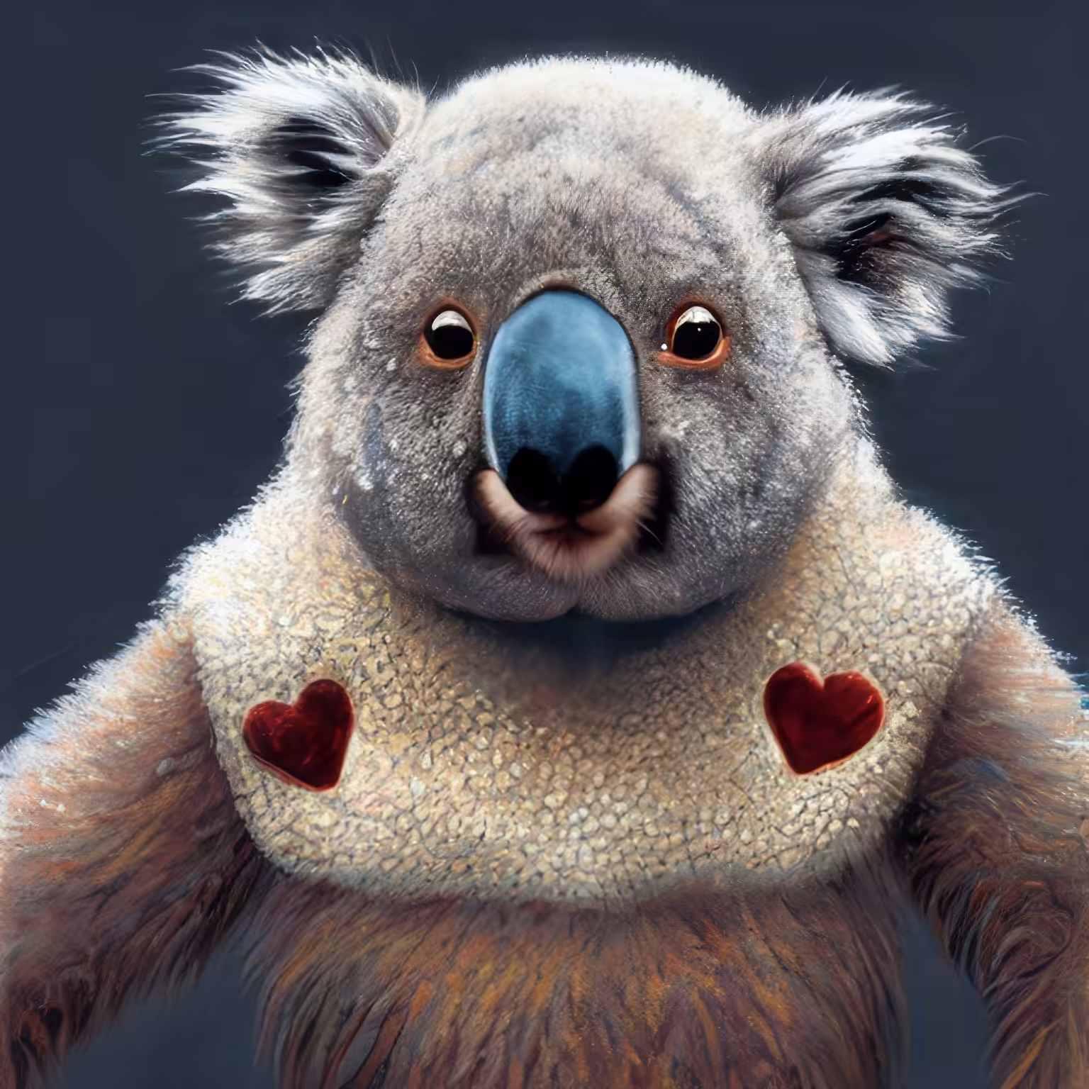 Adorable Furry Creature Collection: Furry Koala 0610