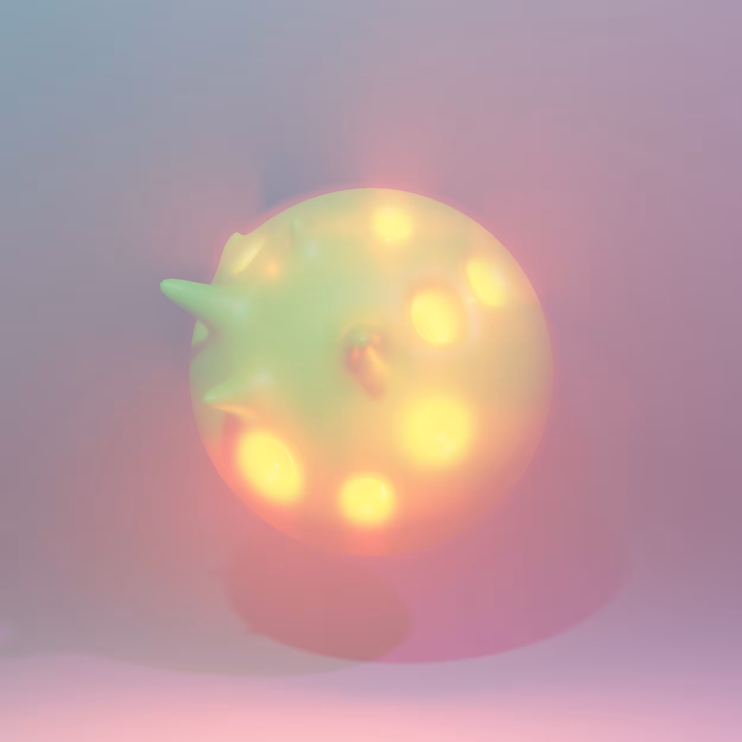 Perforated Light Ball