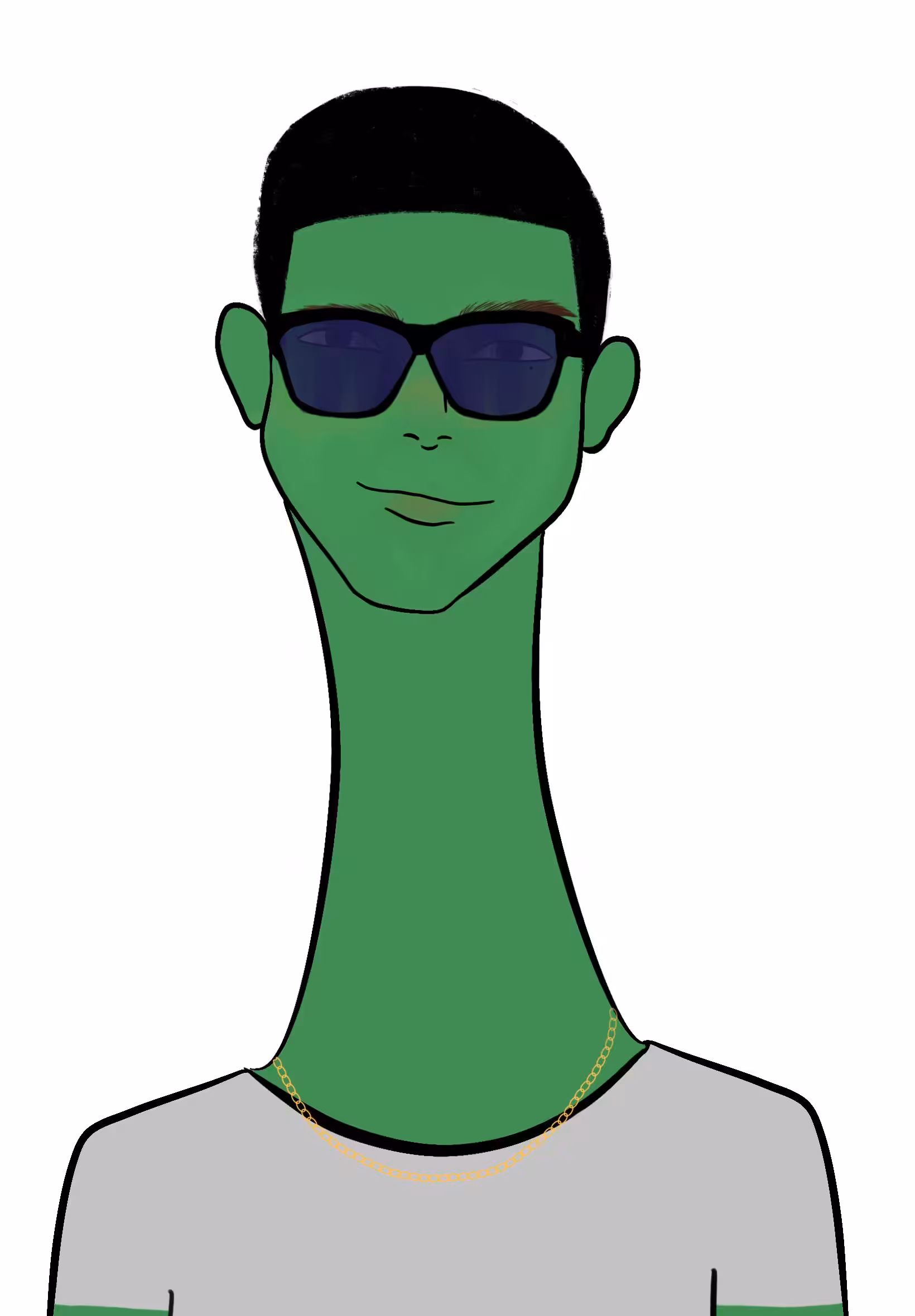 Long Neckie Fellas #2239